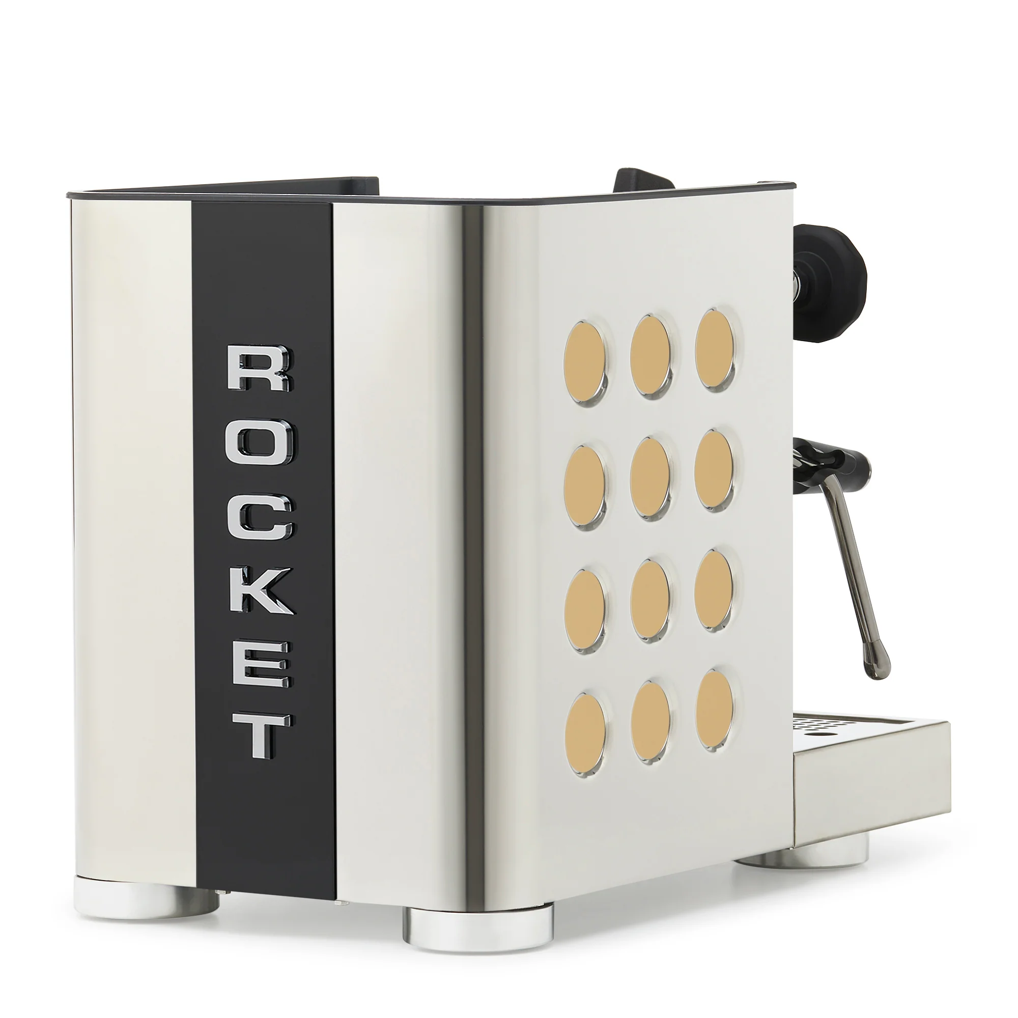 Rocket Espresso Appartamento TCA Espresso Machine - Stainless Steel with Black Stripe - Image 109