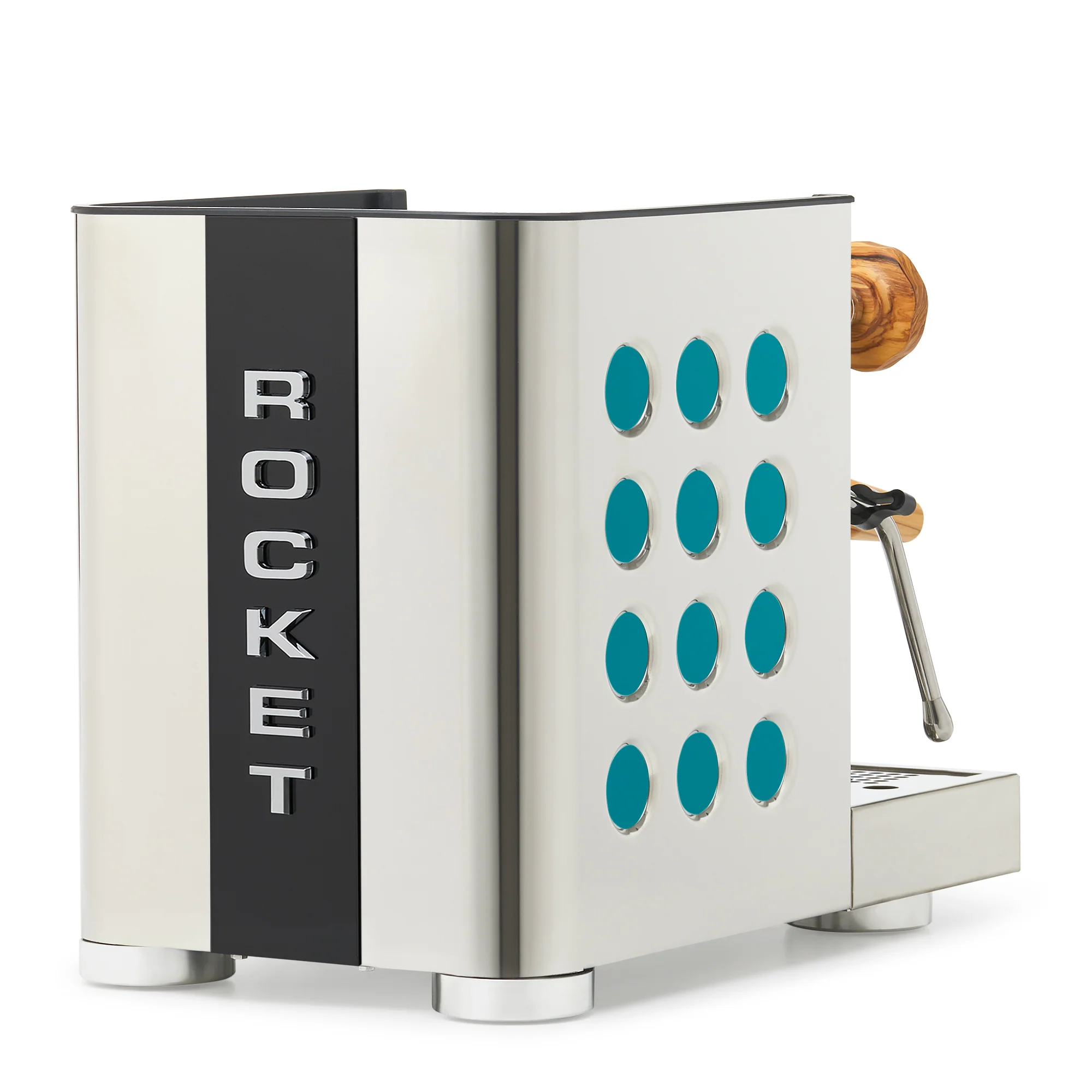Rocket Espresso Appartamento TCA Espresso Machine - Stainless Steel with Black Stripe - Image 11