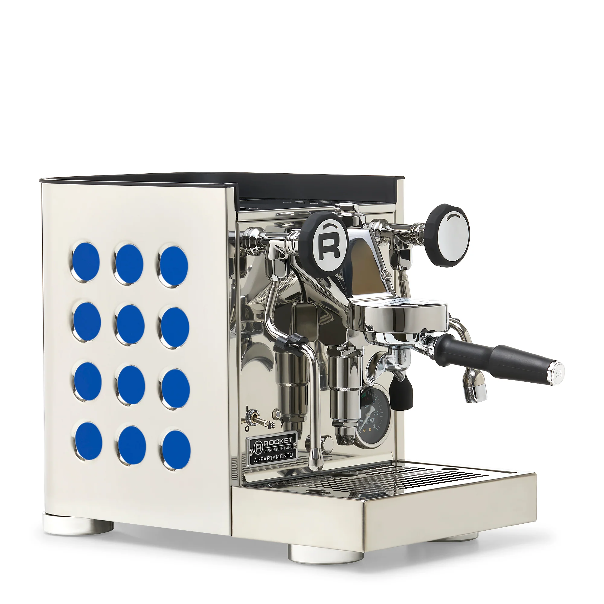 Rocket Espresso Appartamento TCA Espresso Machine - Stainless Steel with Black Stripe - Image 161