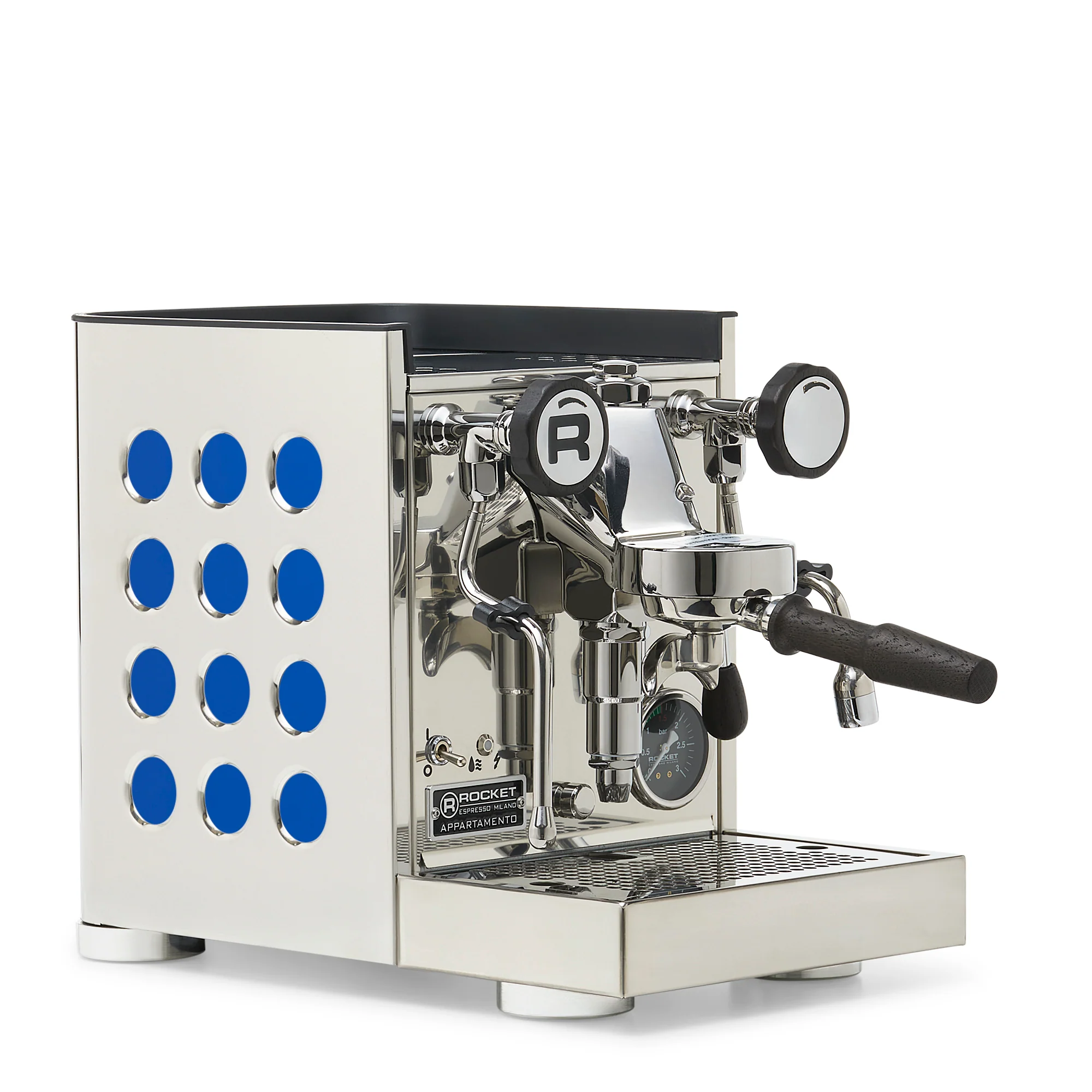 Rocket Espresso Appartamento TCA Espresso Machine - Stainless Steel with Black Stripe - Image 162