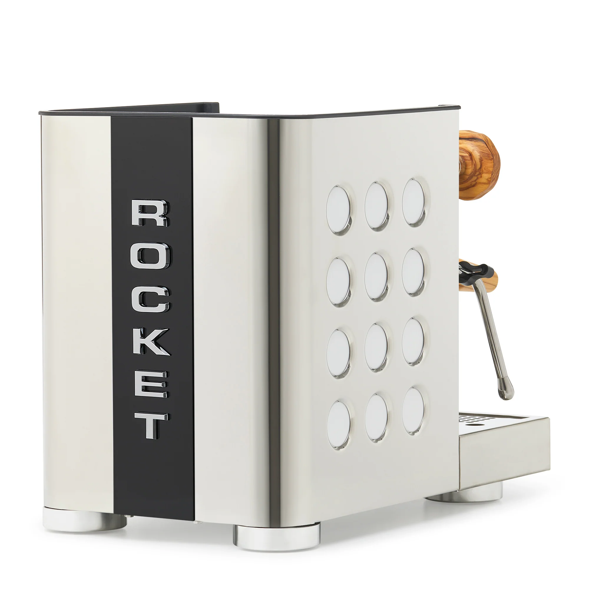 Rocket Espresso Appartamento TCA Espresso Machine - Stainless Steel with Black Stripe - Image 187