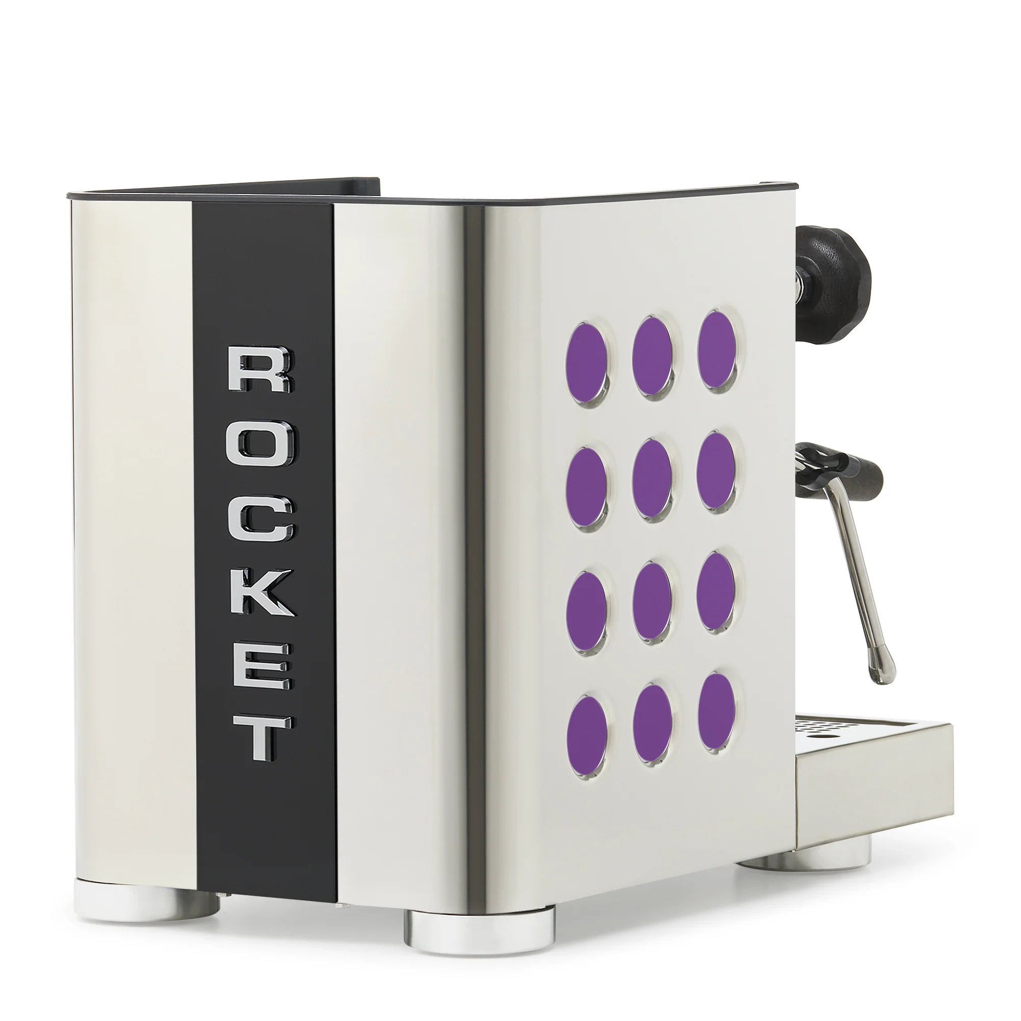 Rocket Espresso Appartamento TCA Espresso Machine - Stainless Steel with Black Stripe - Image 26