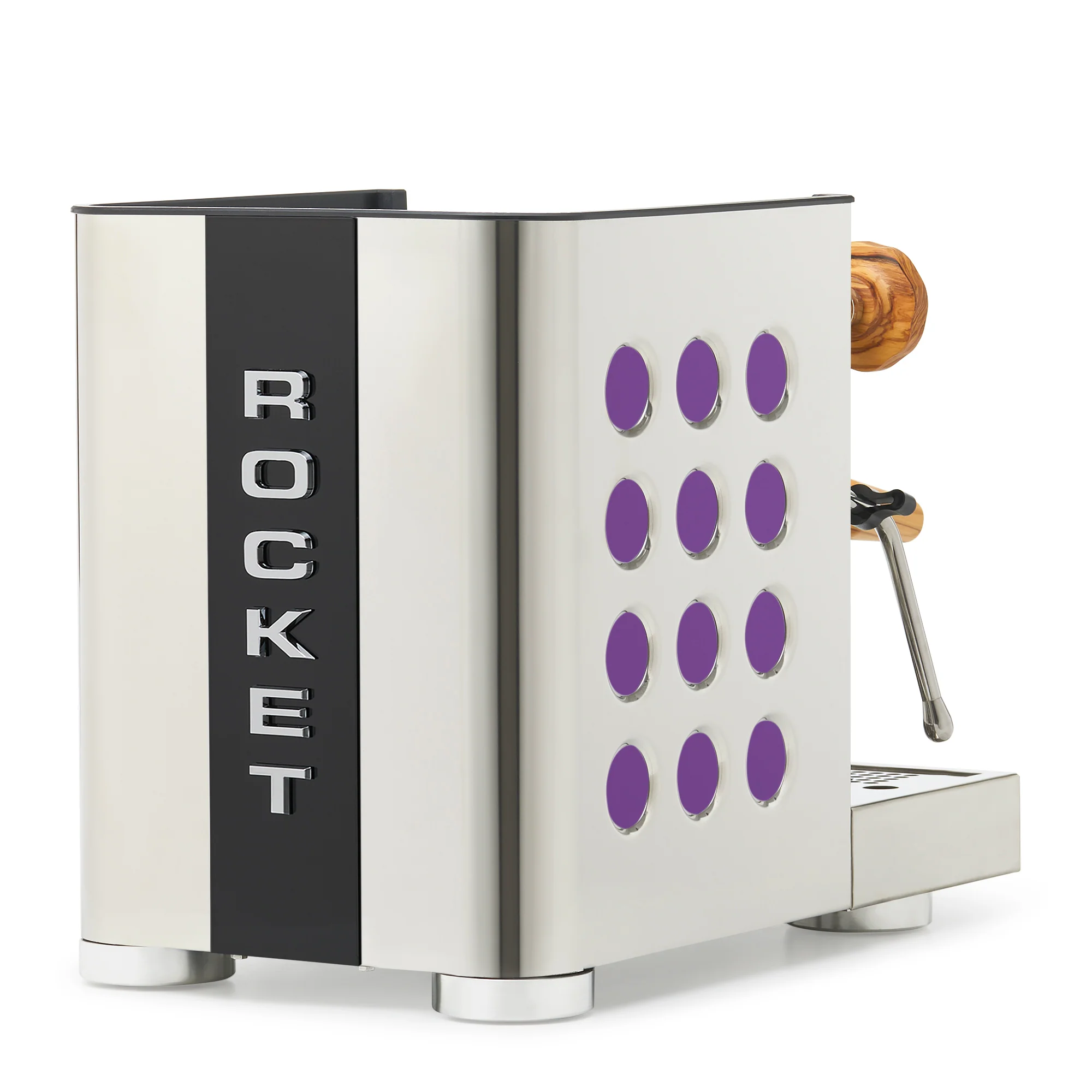 Rocket Espresso Appartamento TCA Espresso Machine - Stainless Steel with Black Stripe - Image 27