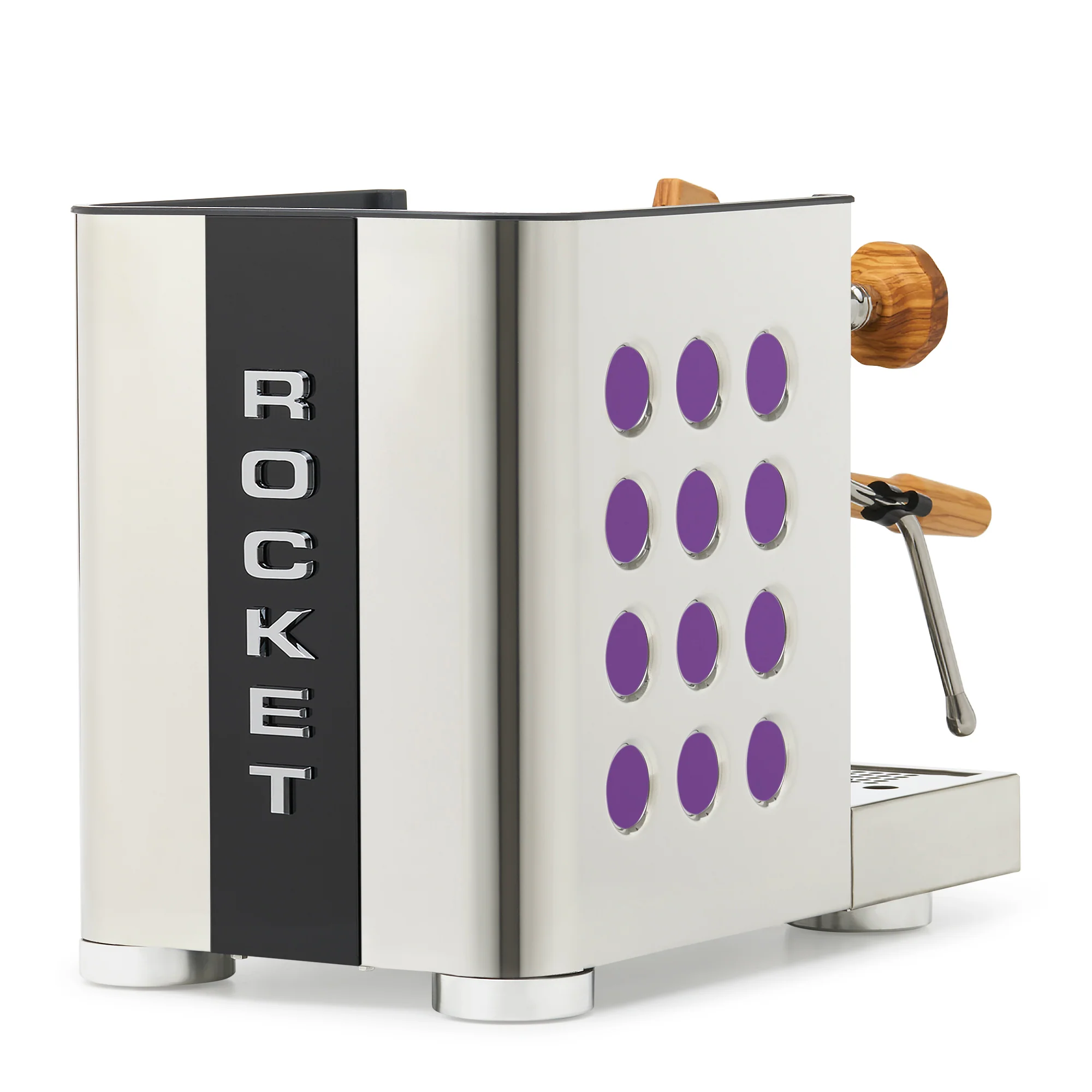 Rocket Espresso Appartamento TCA Espresso Machine - Stainless Steel with Black Stripe - Image 31