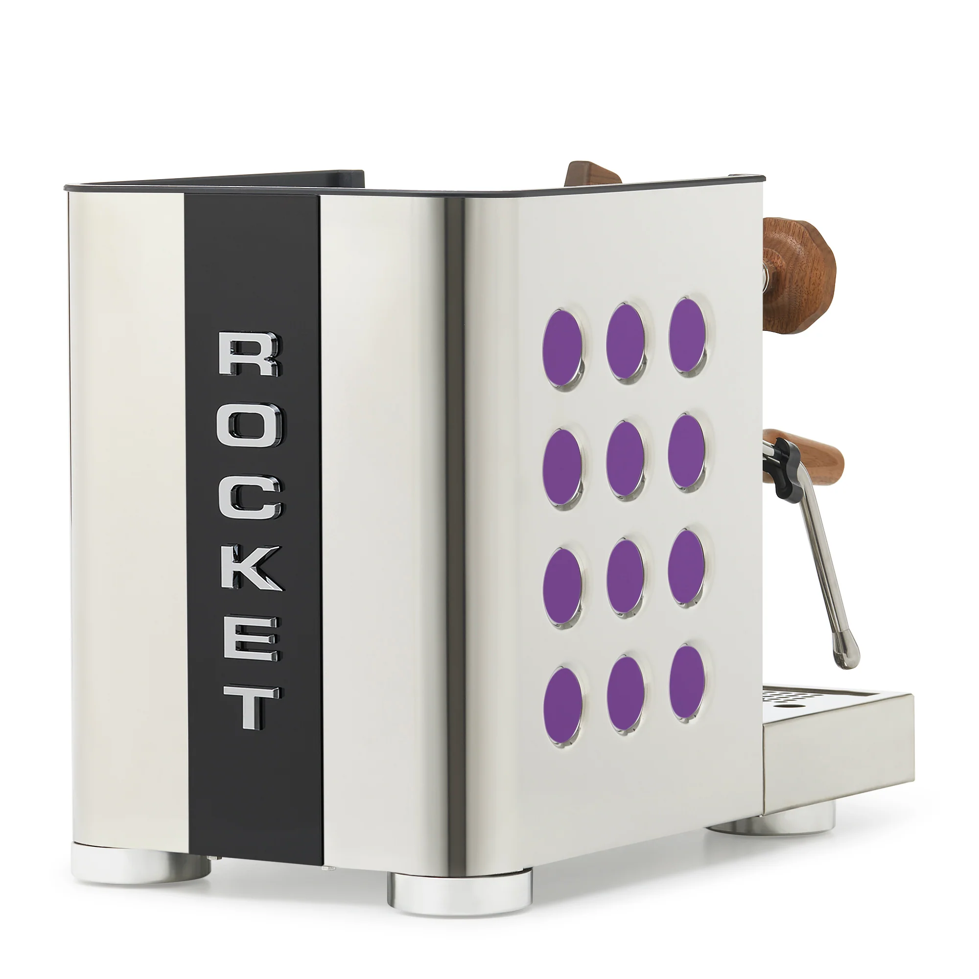 Rocket Espresso Appartamento TCA Espresso Machine - Stainless Steel with Black Stripe - Image 32
