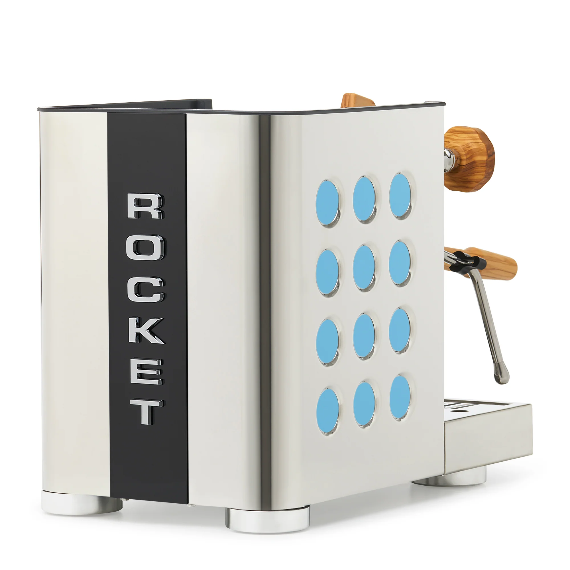 Rocket Espresso Appartamento TCA Espresso Machine - Stainless Steel with Black Stripe - Image 47