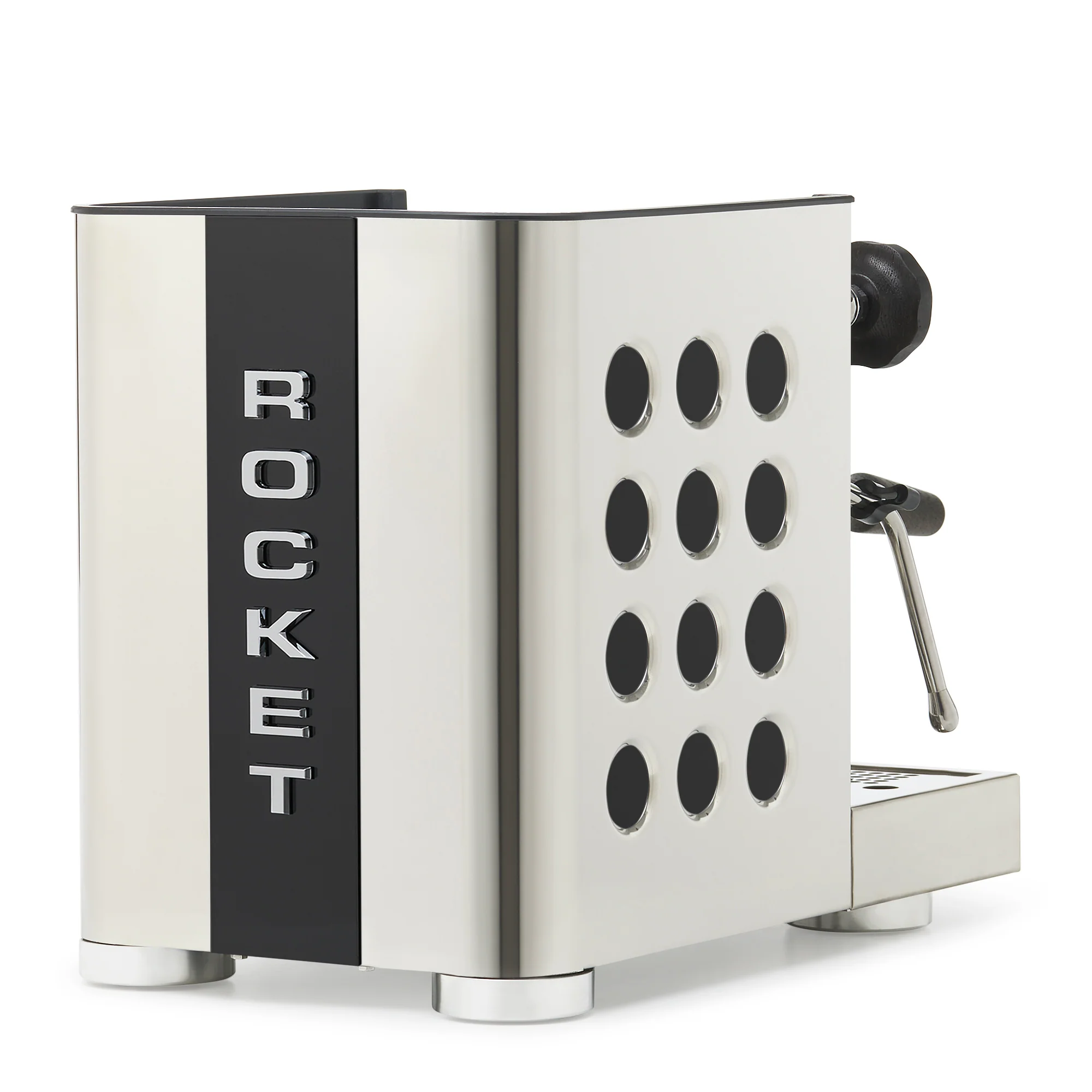 Rocket Espresso Appartamento TCA Espresso Machine - Stainless Steel with Black Stripe - Image 58