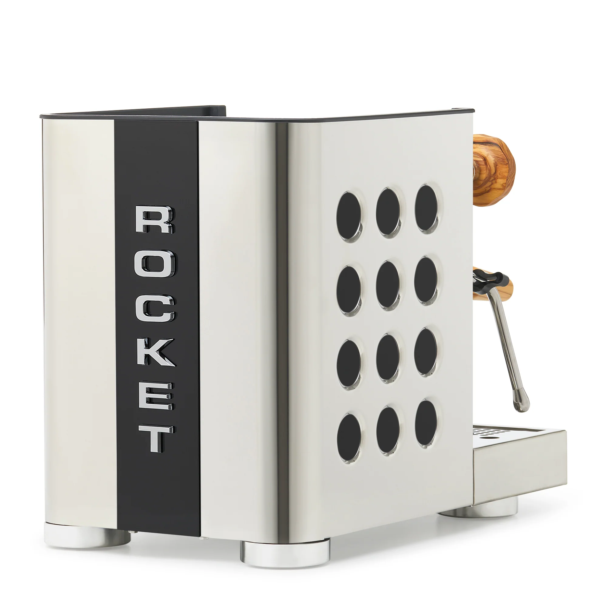 Rocket Espresso Appartamento TCA Espresso Machine - Stainless Steel with Black Stripe - Image 59