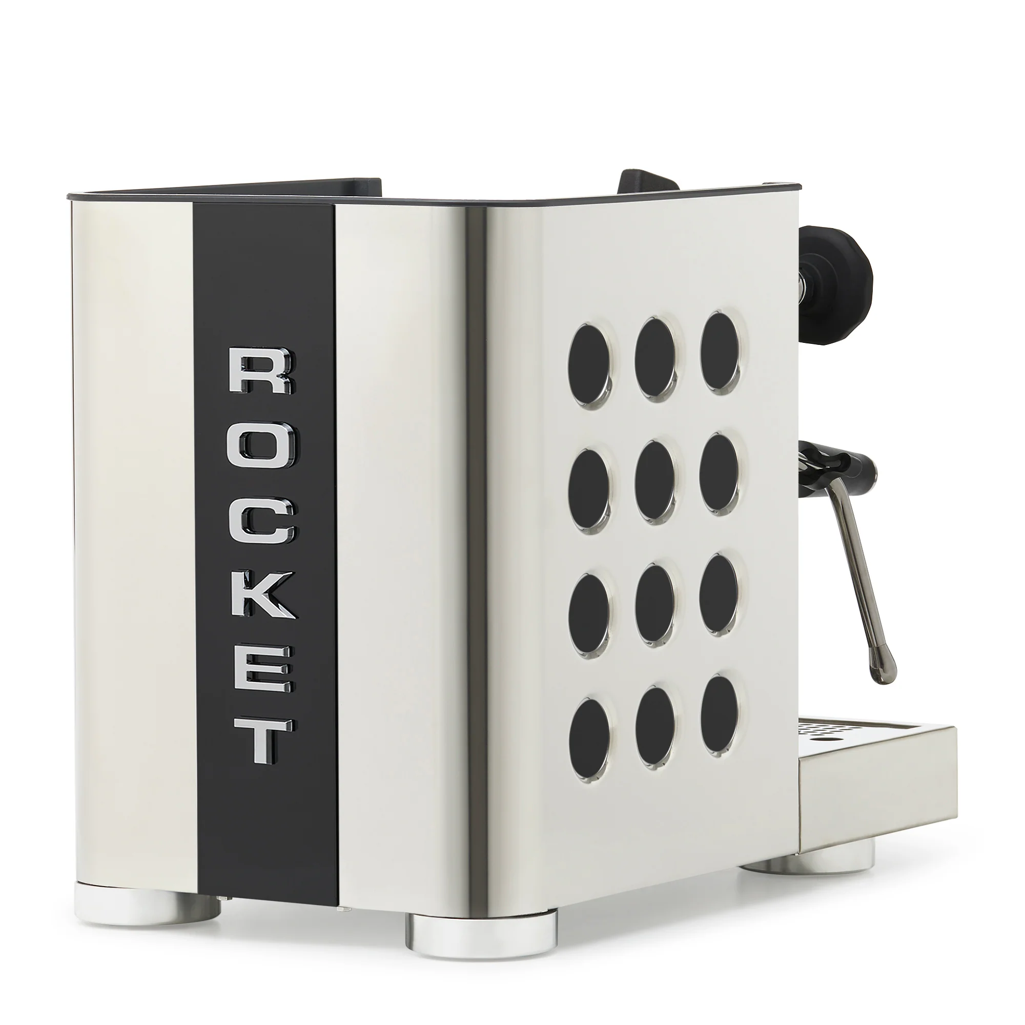 Rocket Espresso Appartamento TCA Espresso Machine - Stainless Steel with Black Stripe - Image 61