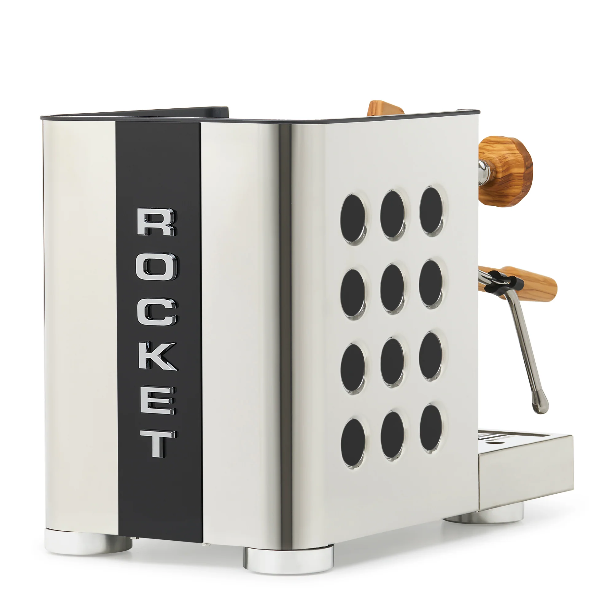 Rocket Espresso Appartamento TCA Espresso Machine - Stainless Steel with Black Stripe - Image 63