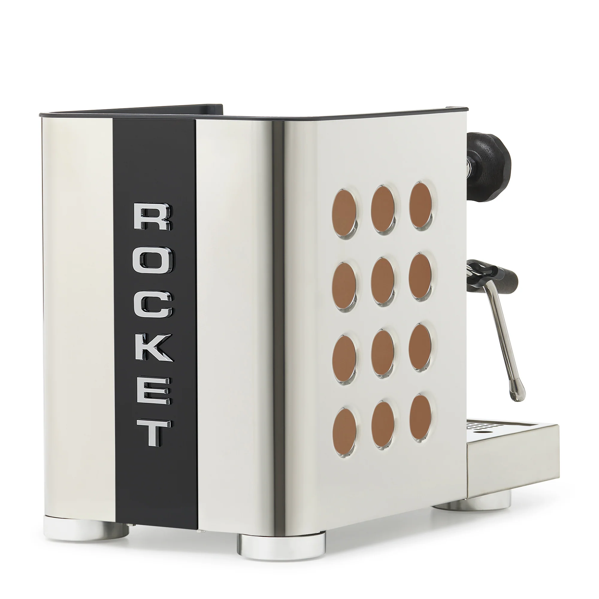Rocket Espresso Appartamento TCA Espresso Machine - Stainless Steel with Black Stripe - Image 74