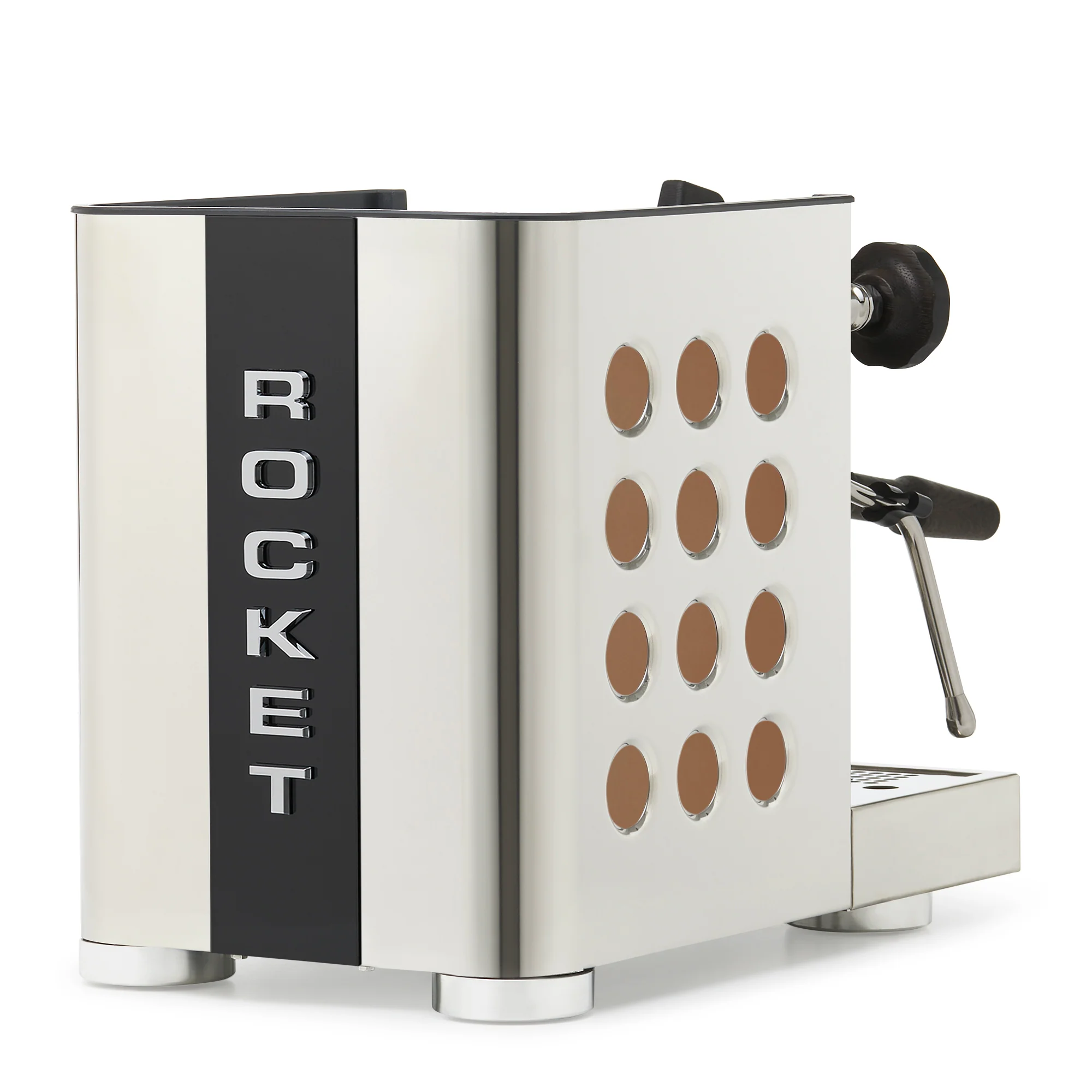Rocket Espresso Appartamento TCA Espresso Machine - Stainless Steel with Black Stripe - Image 78