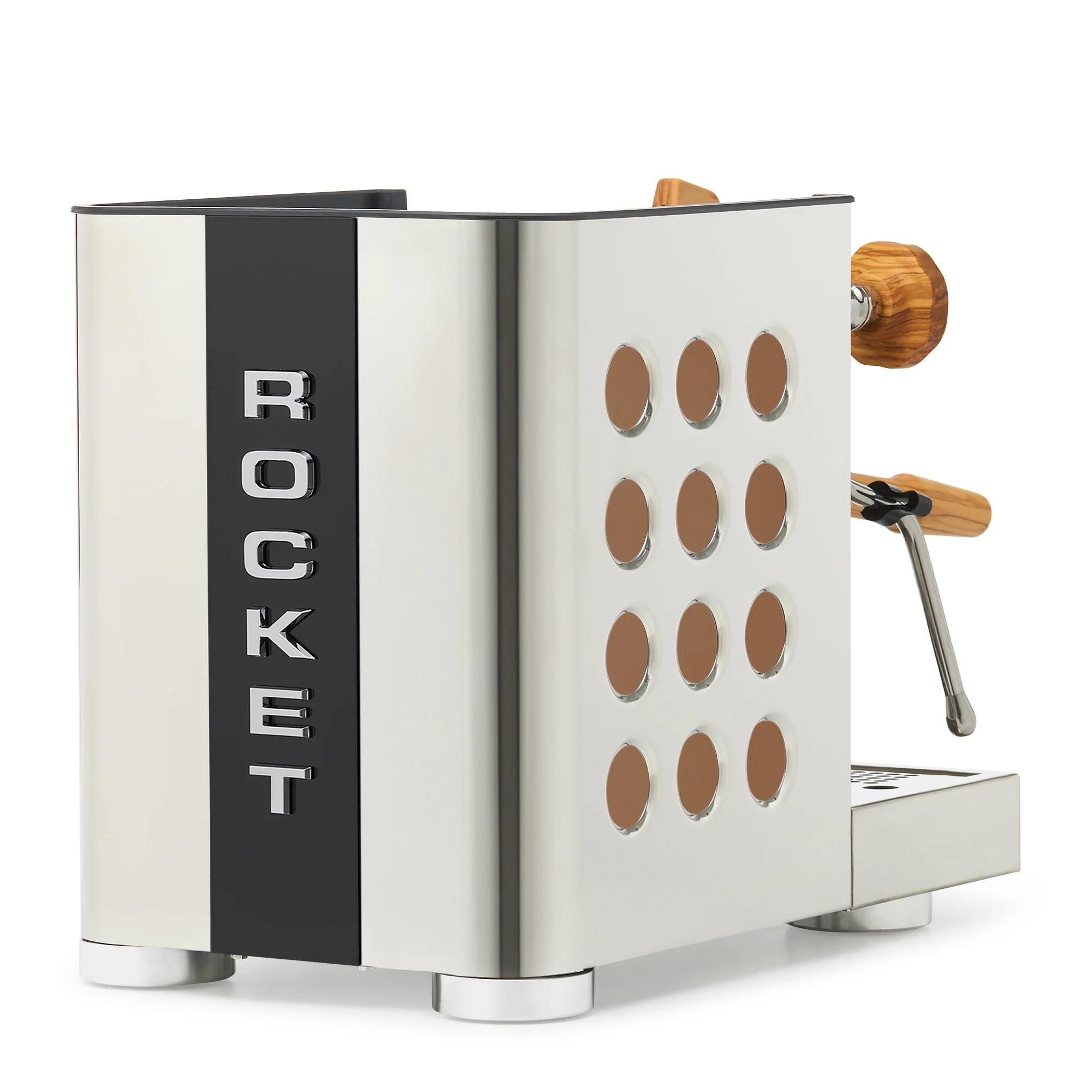 Rocket Espresso Appartamento TCA Espresso Machine - Stainless Steel with Black Stripe - Image 79