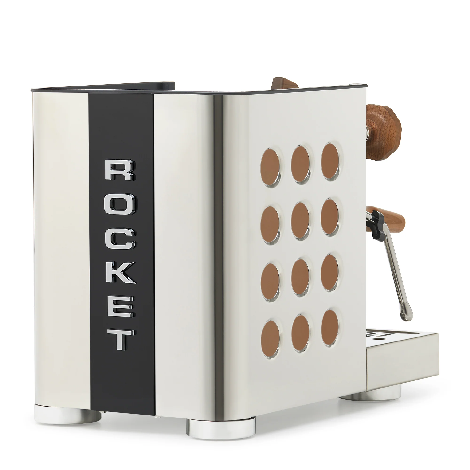 Rocket Espresso Appartamento TCA Espresso Machine - Stainless Steel with Black Stripe - Image 80