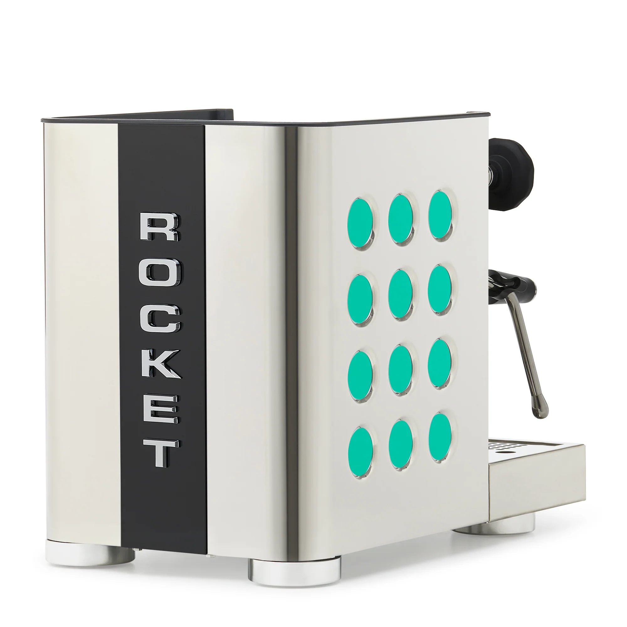 Rocket Espresso Appartamento TCA Espresso Machine - Stainless Steel with Black Stripe - Image 89