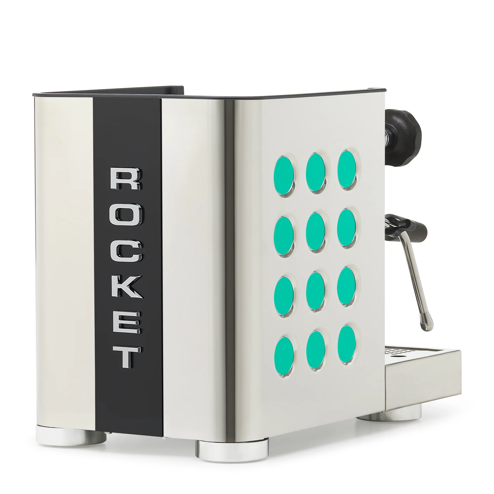 Rocket Espresso Appartamento TCA Espresso Machine - Stainless Steel with Black Stripe - Image 90