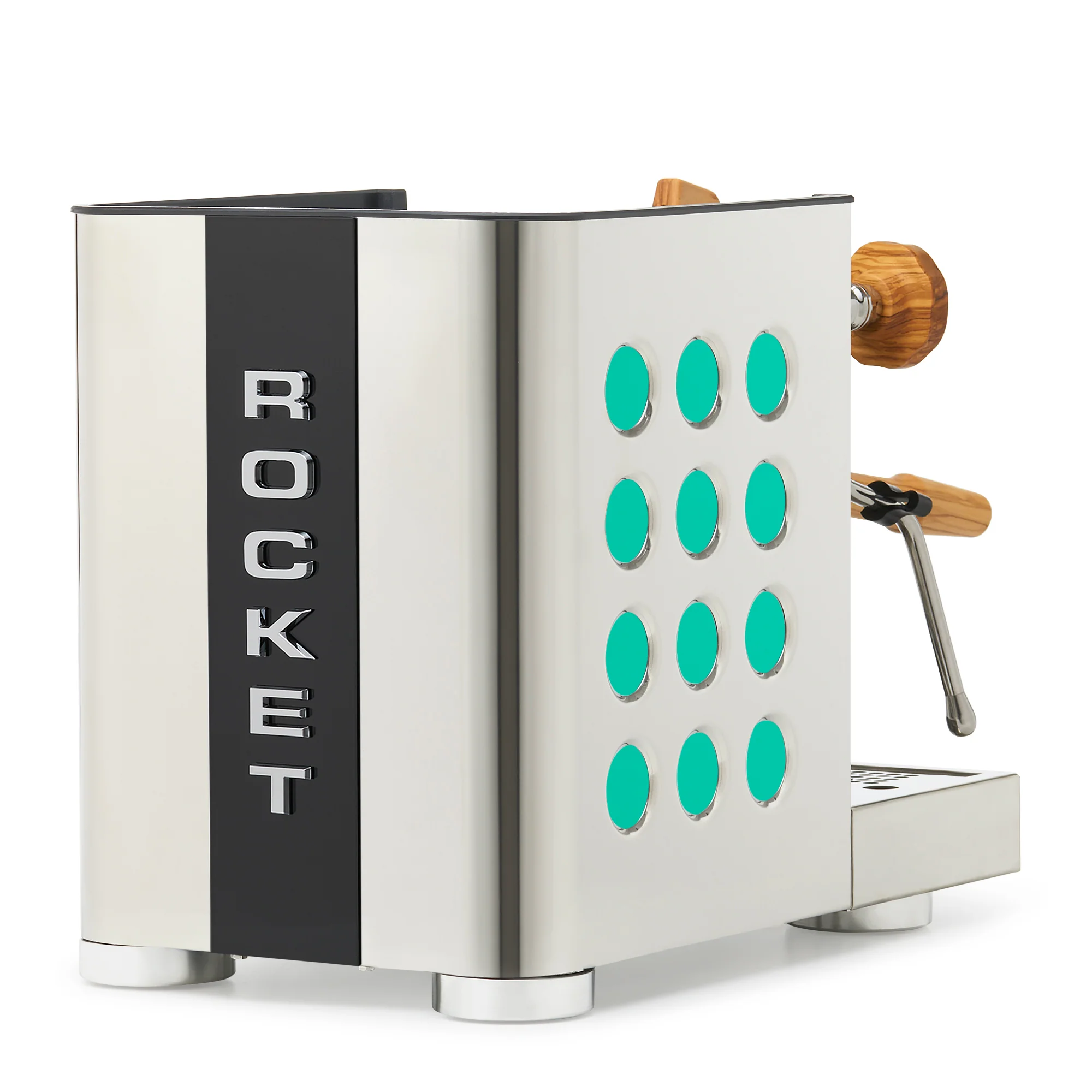 Rocket Espresso Appartamento TCA Espresso Machine - Stainless Steel with Black Stripe - Image 95