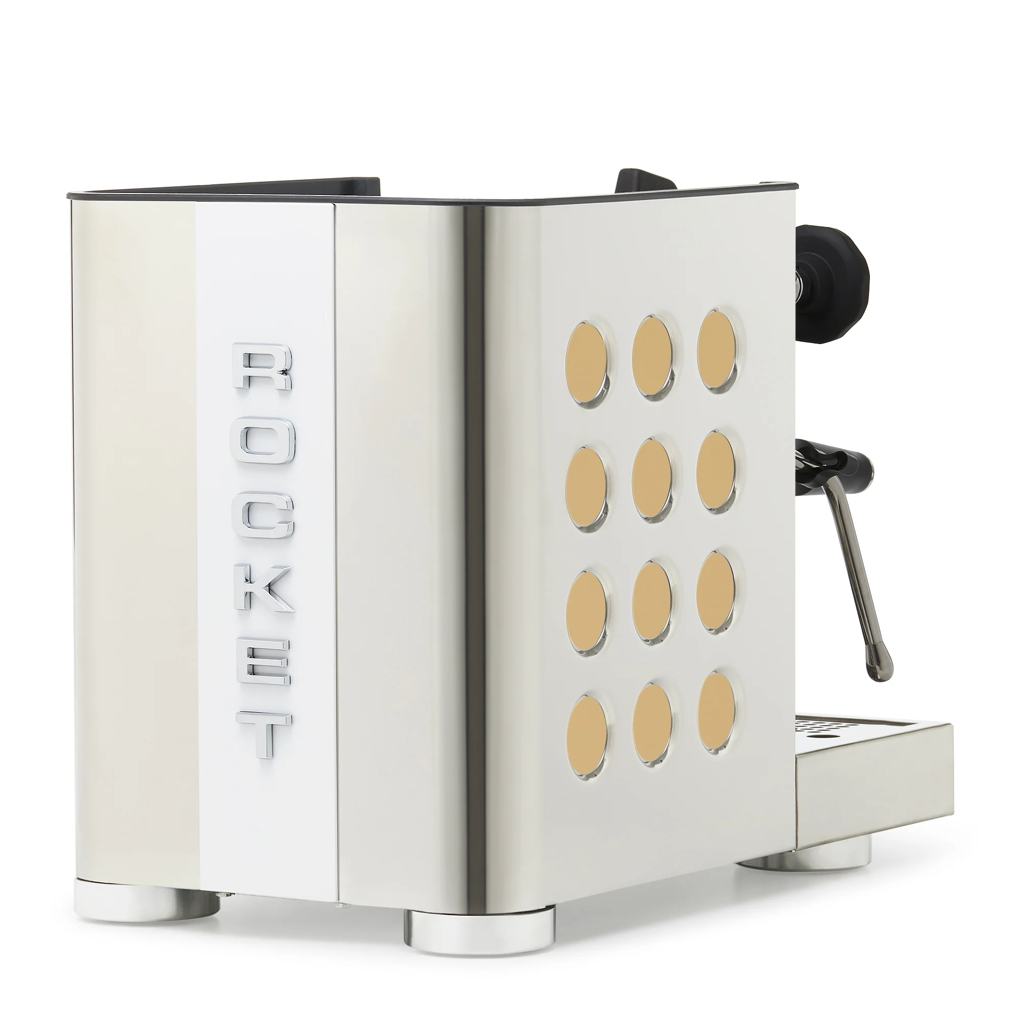Rocket Espresso Appartamento TCA Espresso Machine - Stainless Steel with White Stripe - Image 110