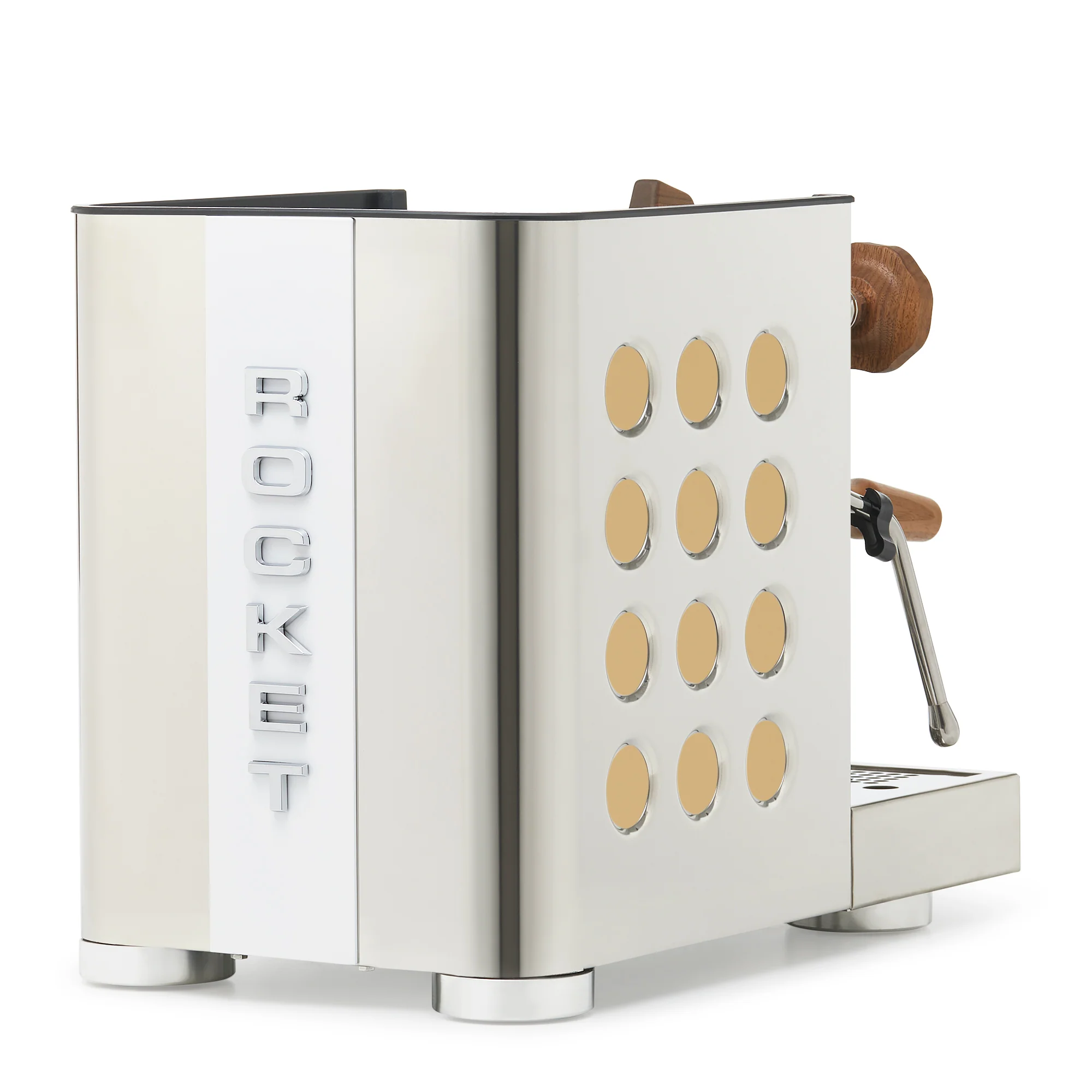 Rocket Espresso Appartamento TCA Espresso Machine - Stainless Steel with White Stripe - Image 113