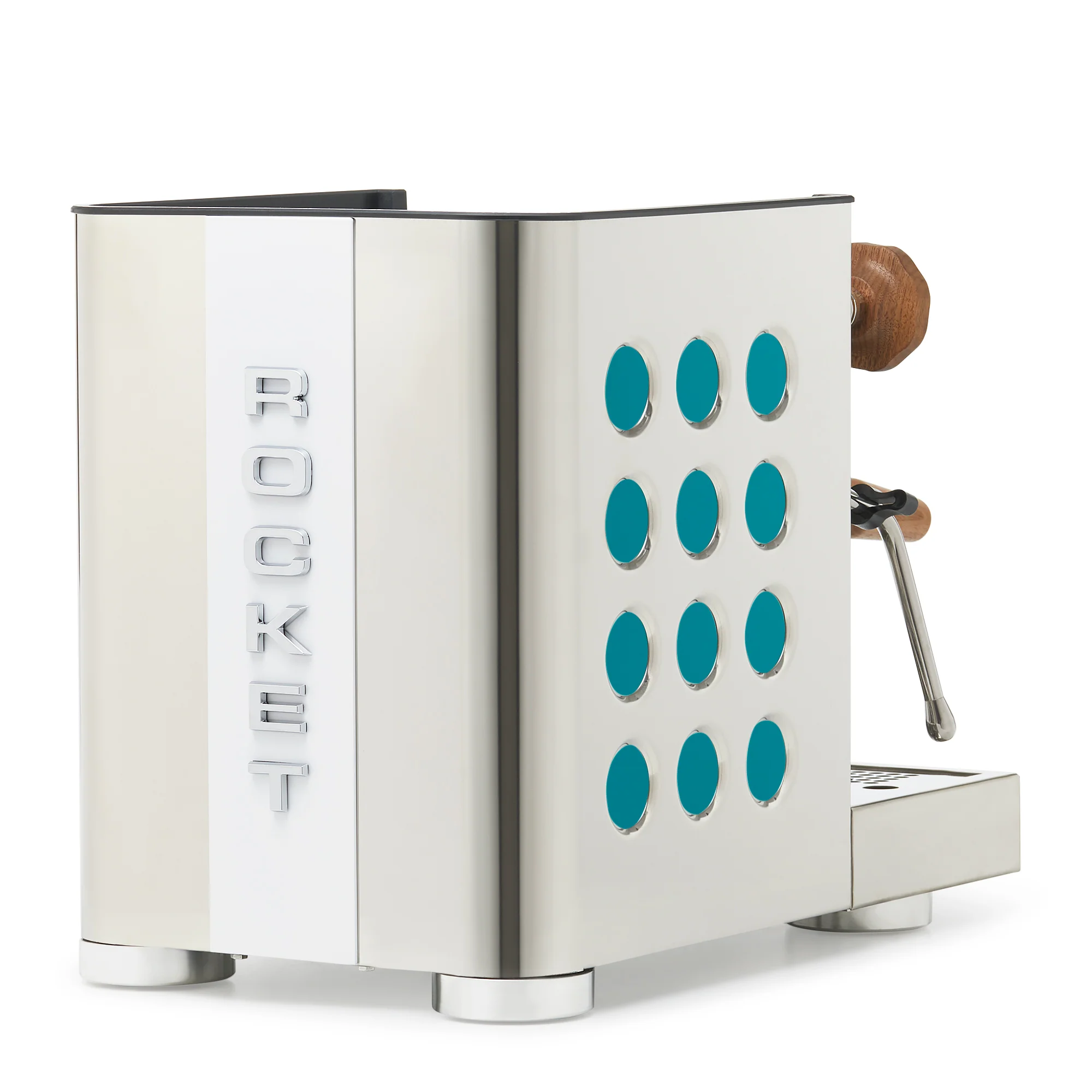 Rocket Espresso Appartamento TCA Espresso Machine - Stainless Steel with White Stripe - Image 12