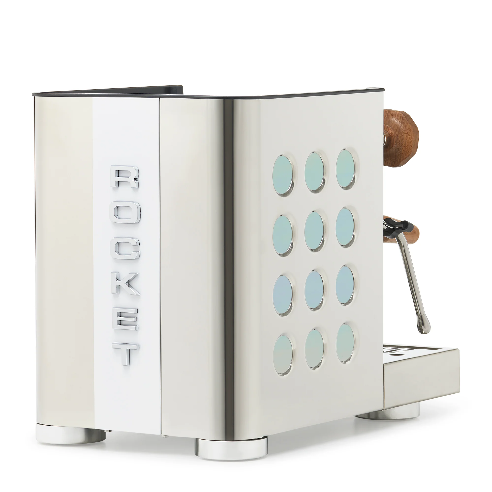 Rocket Espresso Appartamento TCA Espresso Machine - Stainless Steel with White Stripe - Image 125