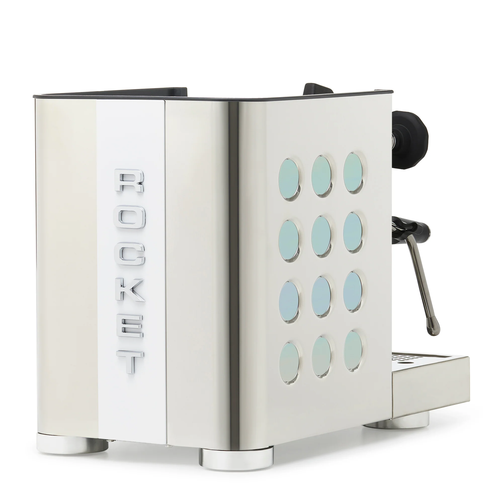 Rocket Espresso Appartamento TCA Espresso Machine - Stainless Steel with White Stripe - Image 126