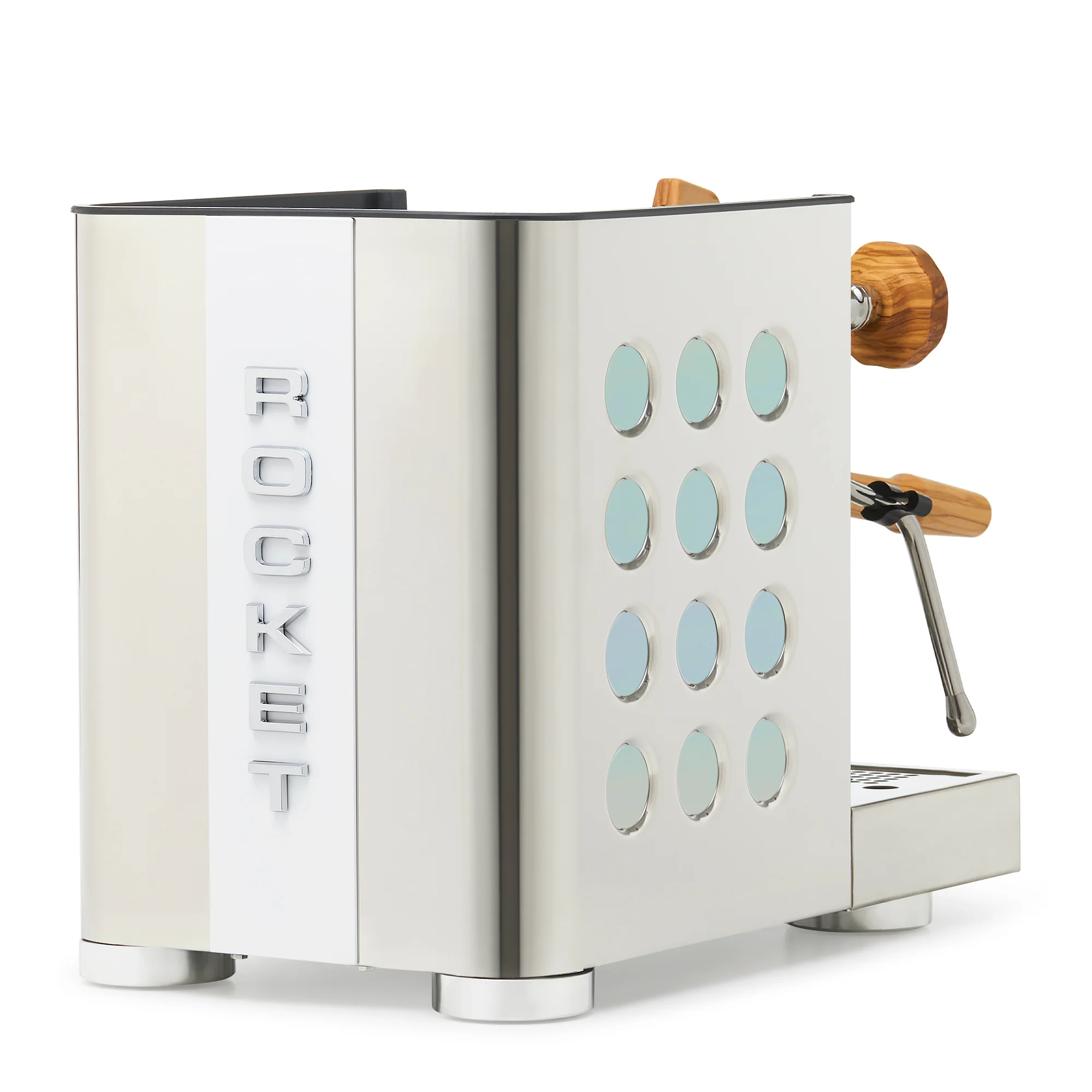 Rocket Espresso Appartamento TCA Espresso Machine - Stainless Steel with White Stripe - Image 128