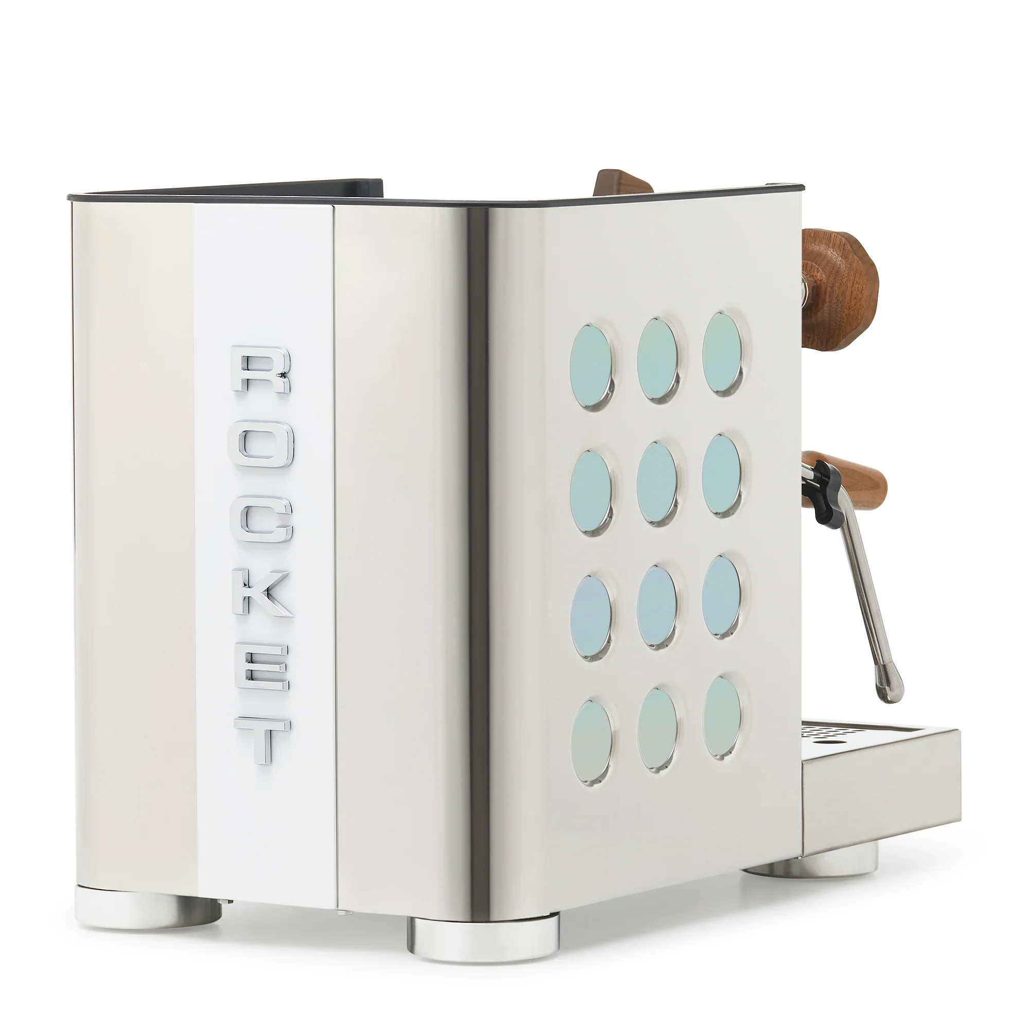 Rocket Espresso Appartamento TCA Espresso Machine - Stainless Steel with White Stripe - Image 129
