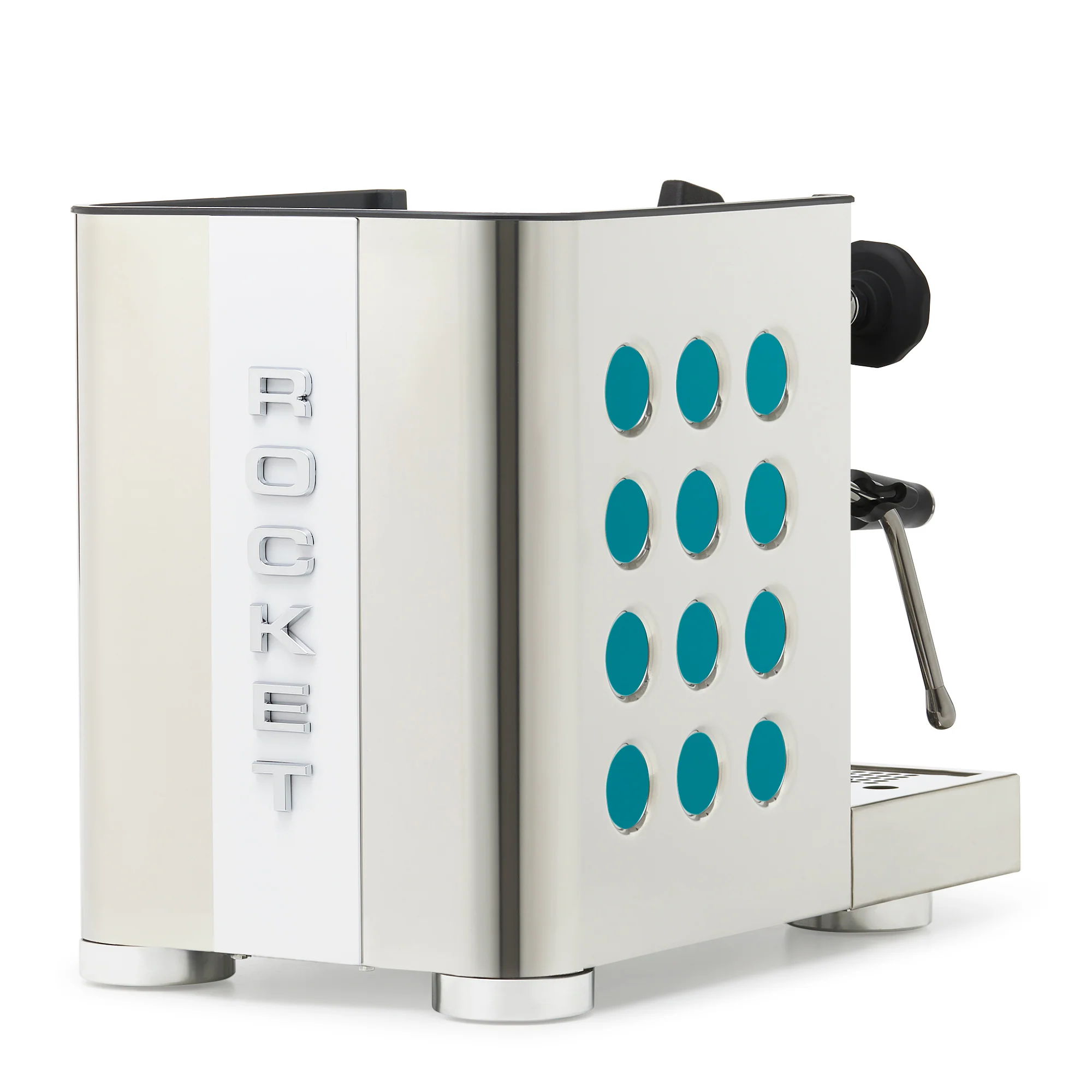 Rocket Espresso Appartamento TCA Espresso Machine - Stainless Steel with White Stripe - Image 13