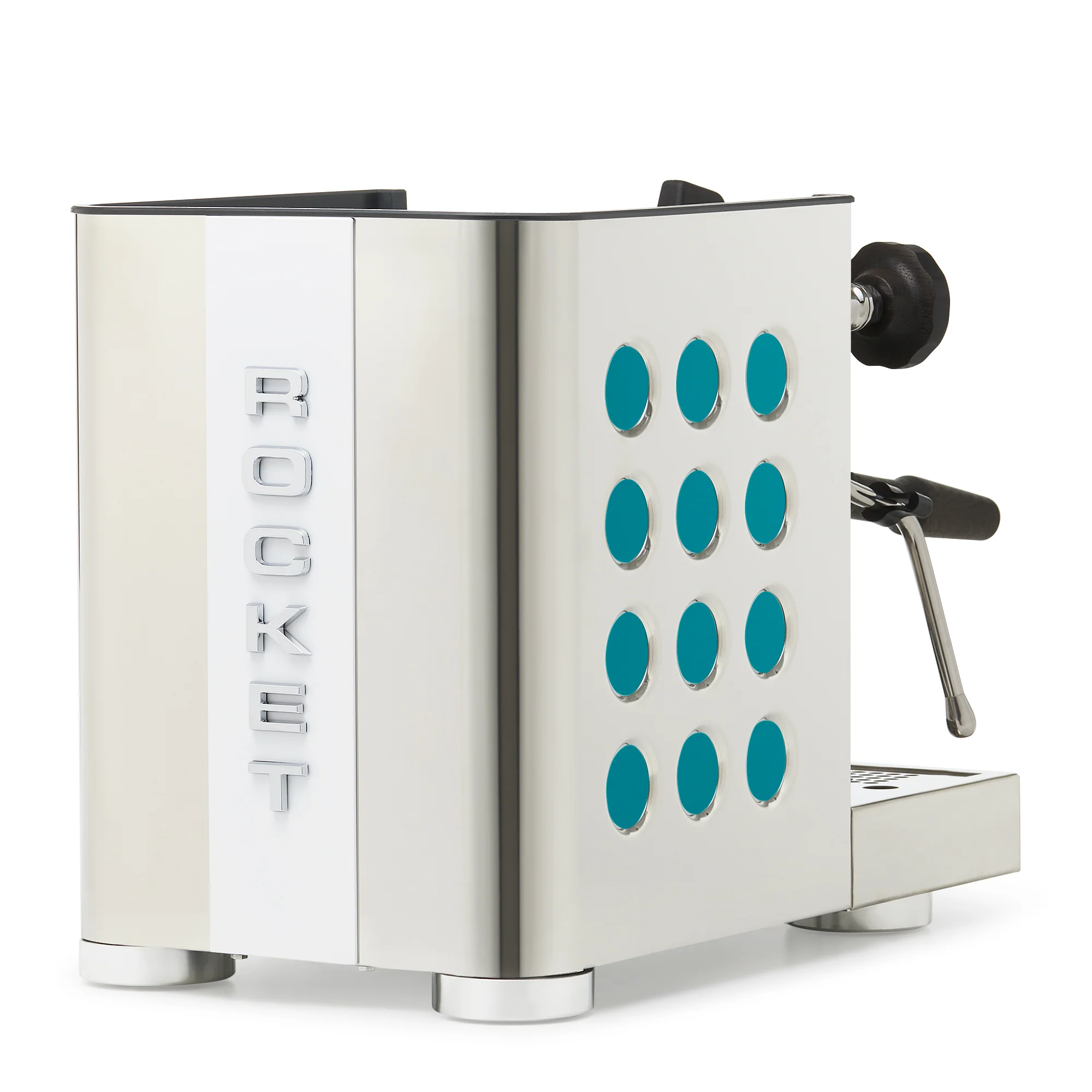 Rocket Espresso Appartamento TCA Espresso Machine - Stainless Steel with White Stripe - Image 14