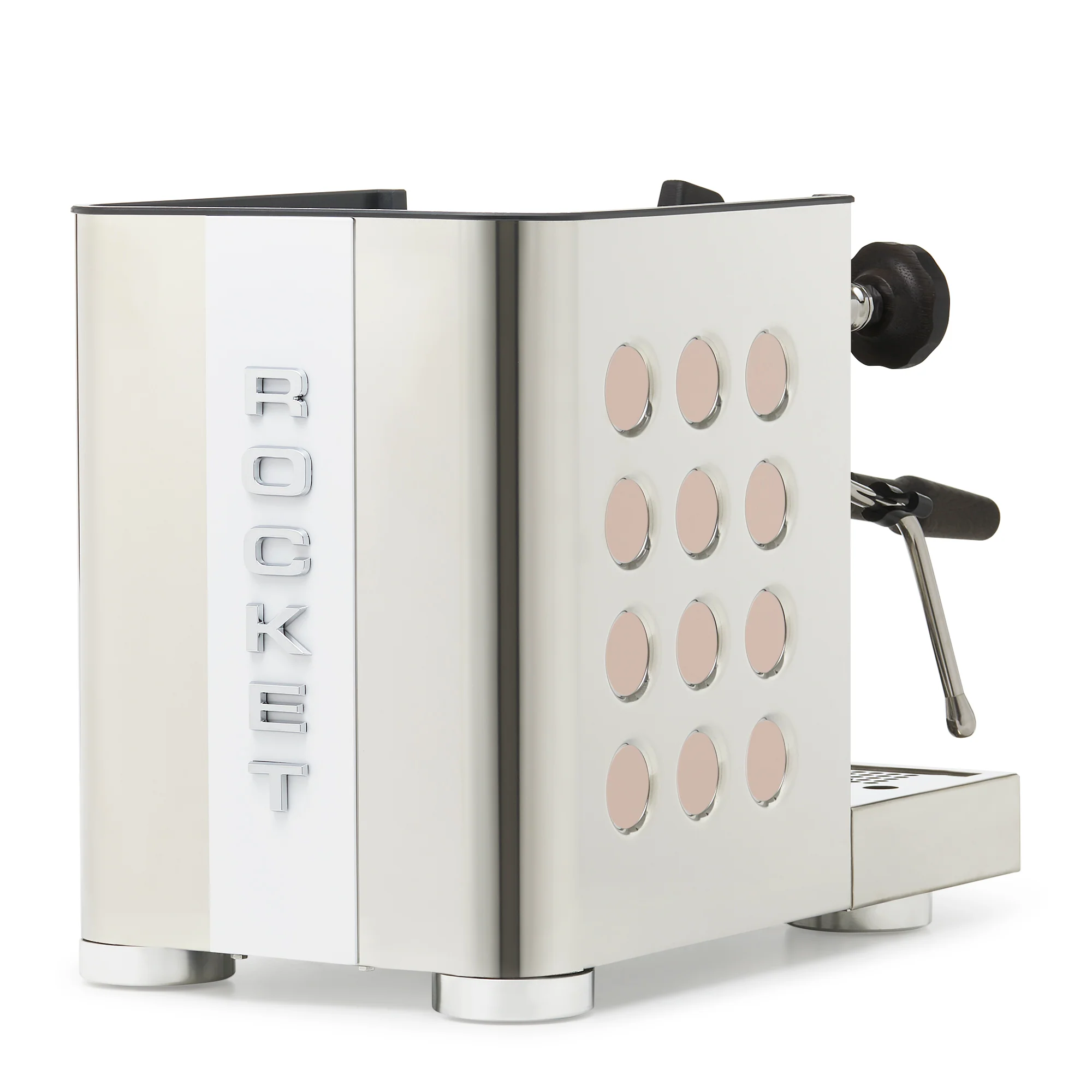 Rocket Espresso Appartamento TCA Espresso Machine - Stainless Steel with White Stripe - Image 143