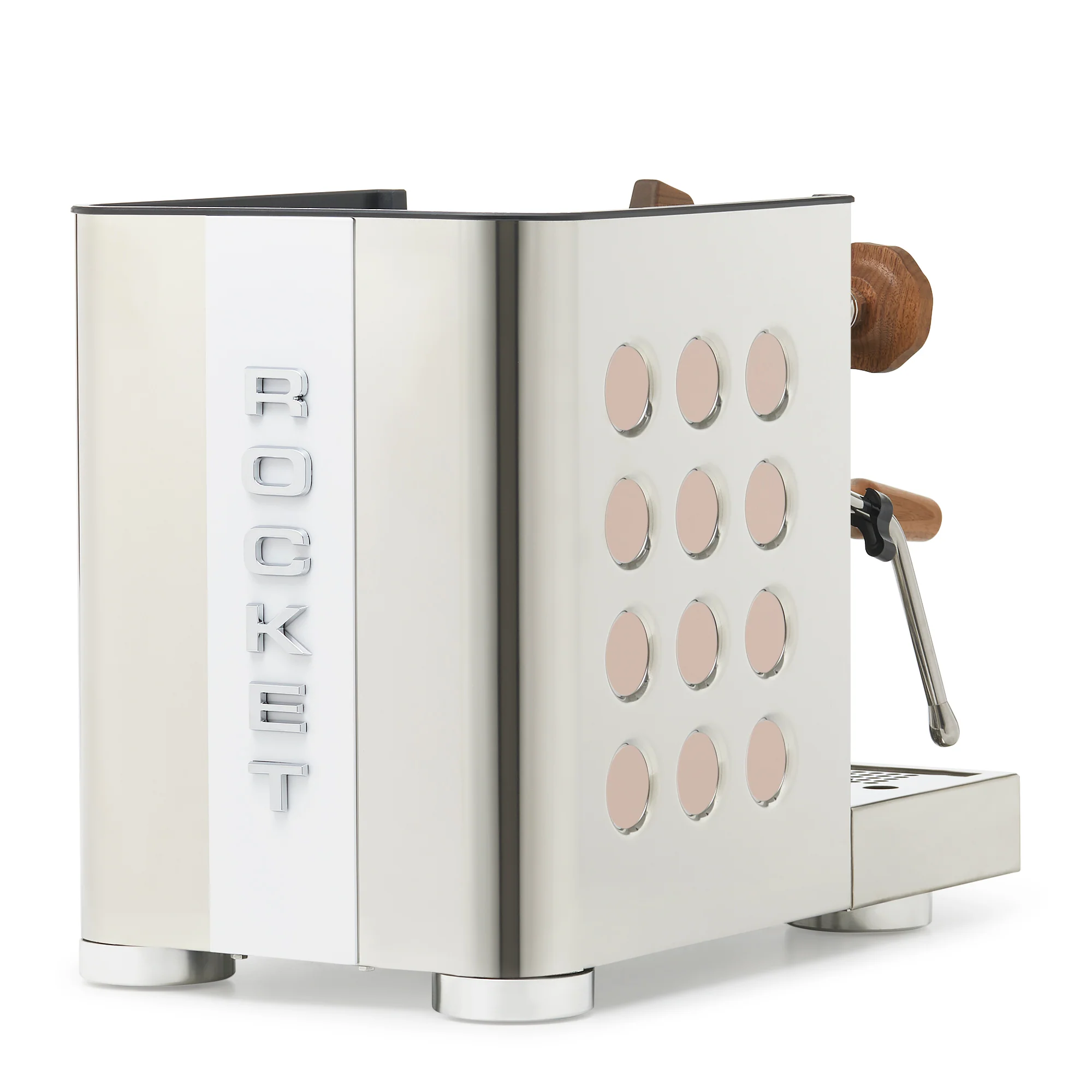 Rocket Espresso Appartamento TCA Espresso Machine - Stainless Steel with White Stripe - Image 145