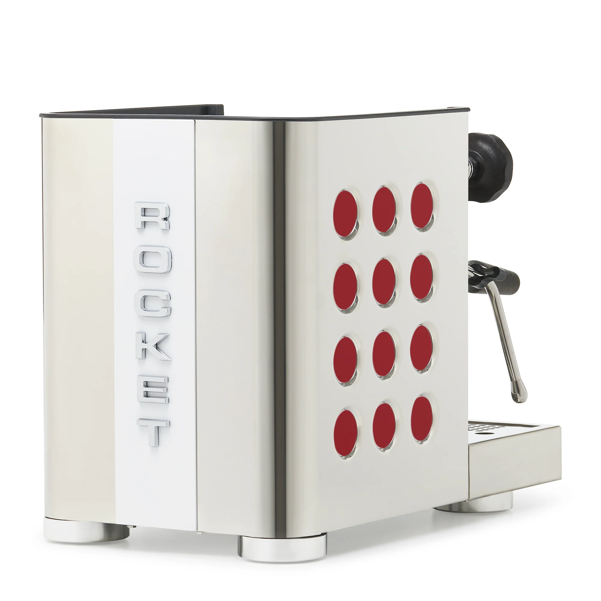 Rocket Espresso Appartamento TCA Espresso Machine - Stainless Steel with White Stripe - Image 155