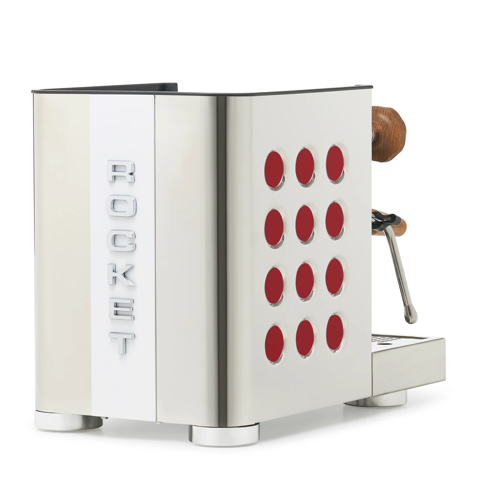Rocket Espresso Appartamento TCA Espresso Machine - Stainless Steel with White Stripe - Image 157