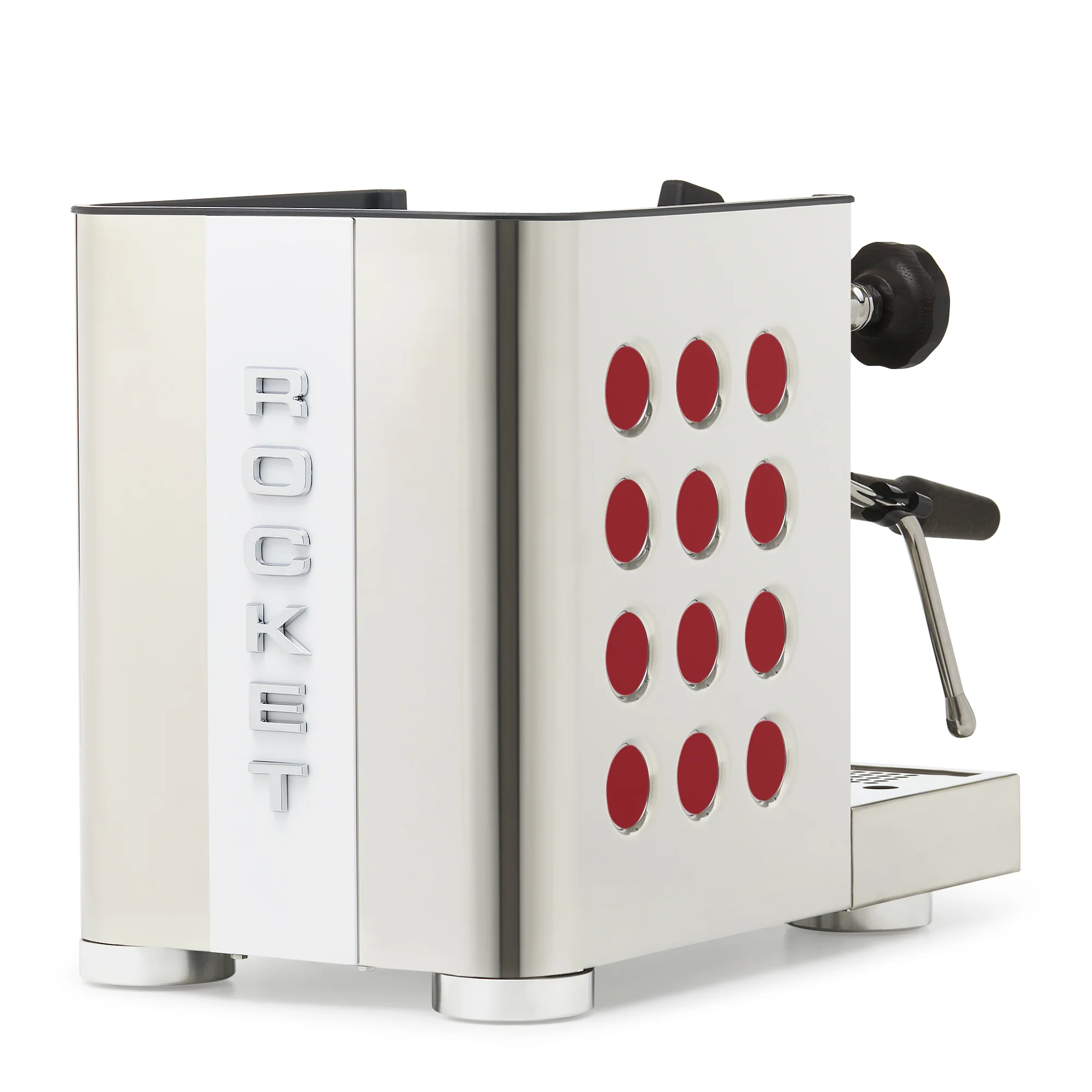 Rocket Espresso Appartamento TCA Espresso Machine - Stainless Steel with White Stripe - Image 159