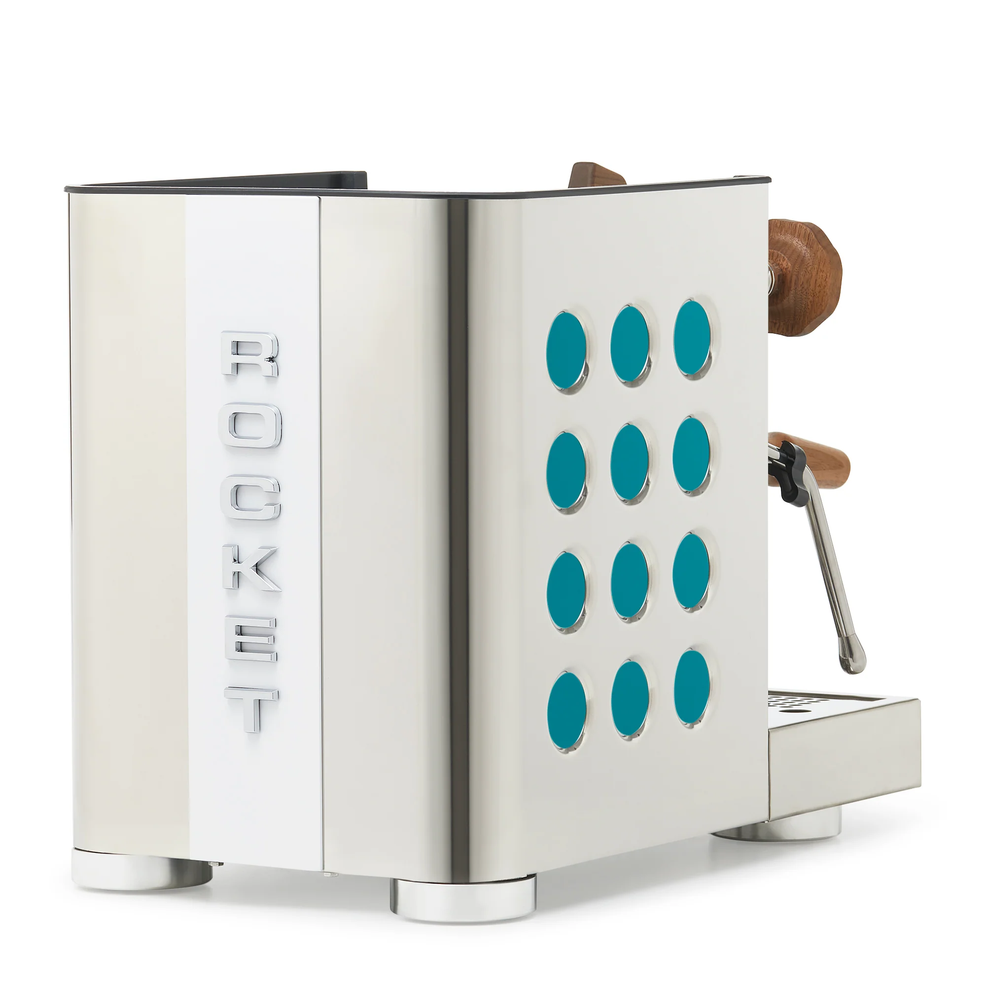 Rocket Espresso Appartamento TCA Espresso Machine - Stainless Steel with White Stripe - Image 16