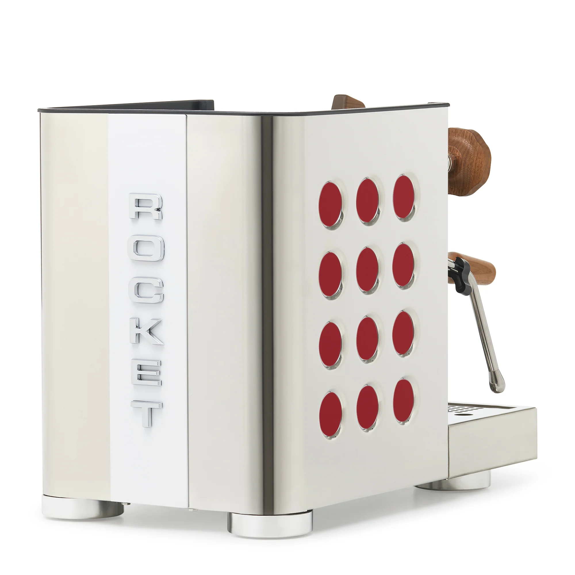 Rocket Espresso Appartamento TCA Espresso Machine - Stainless Steel with White Stripe - Image 161