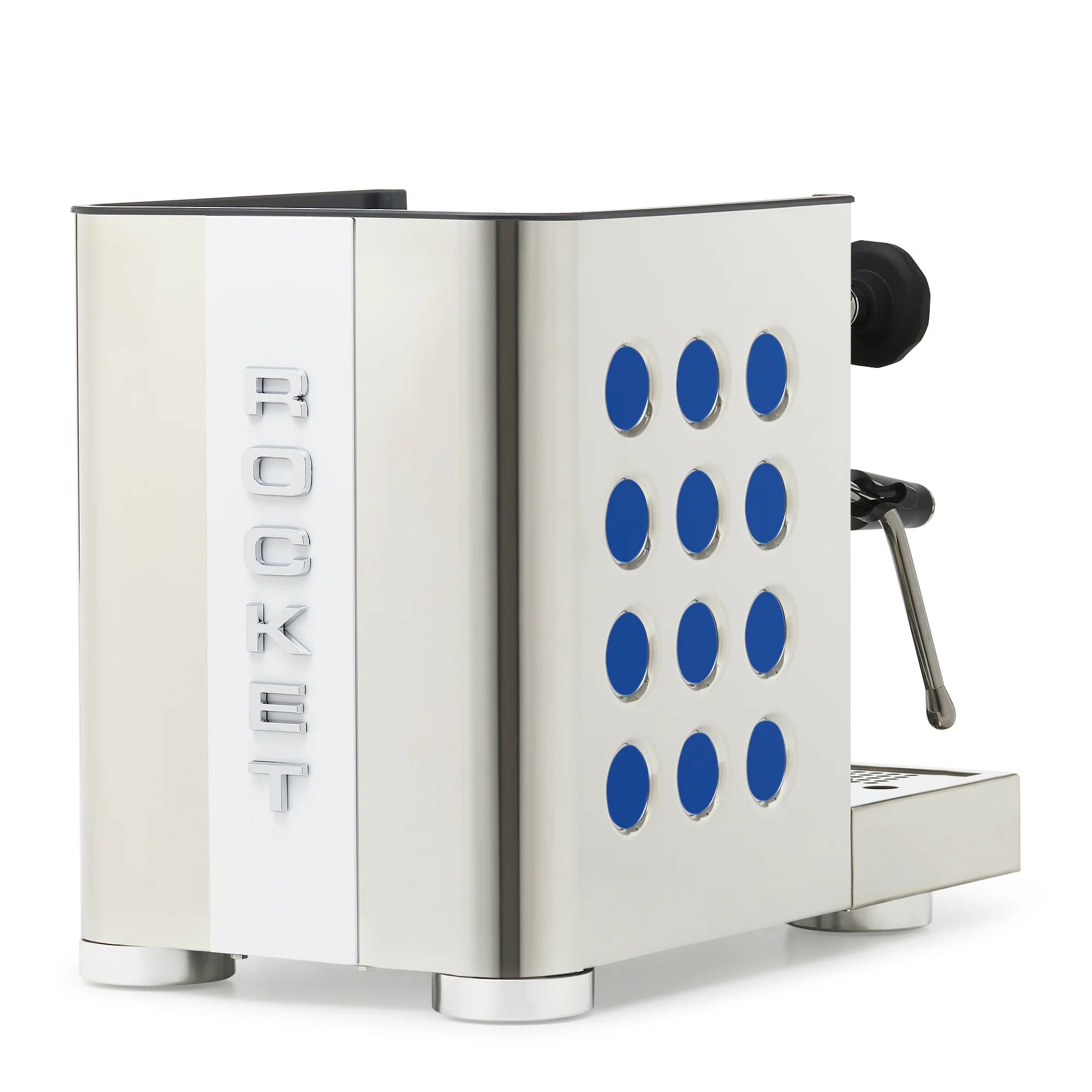Rocket Espresso Appartamento TCA Espresso Machine - Stainless Steel with White Stripe - Image 170