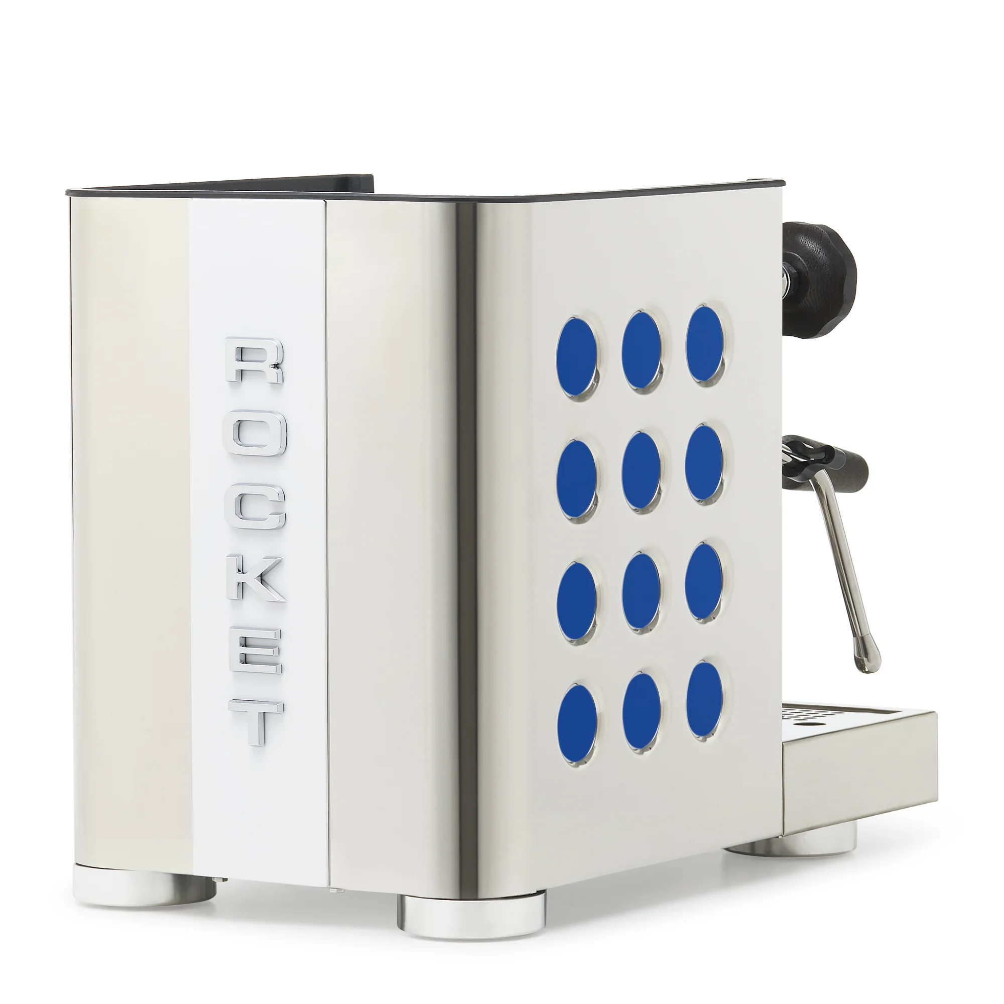 Rocket Espresso Appartamento TCA Espresso Machine - Stainless Steel with White Stripe - Image 171