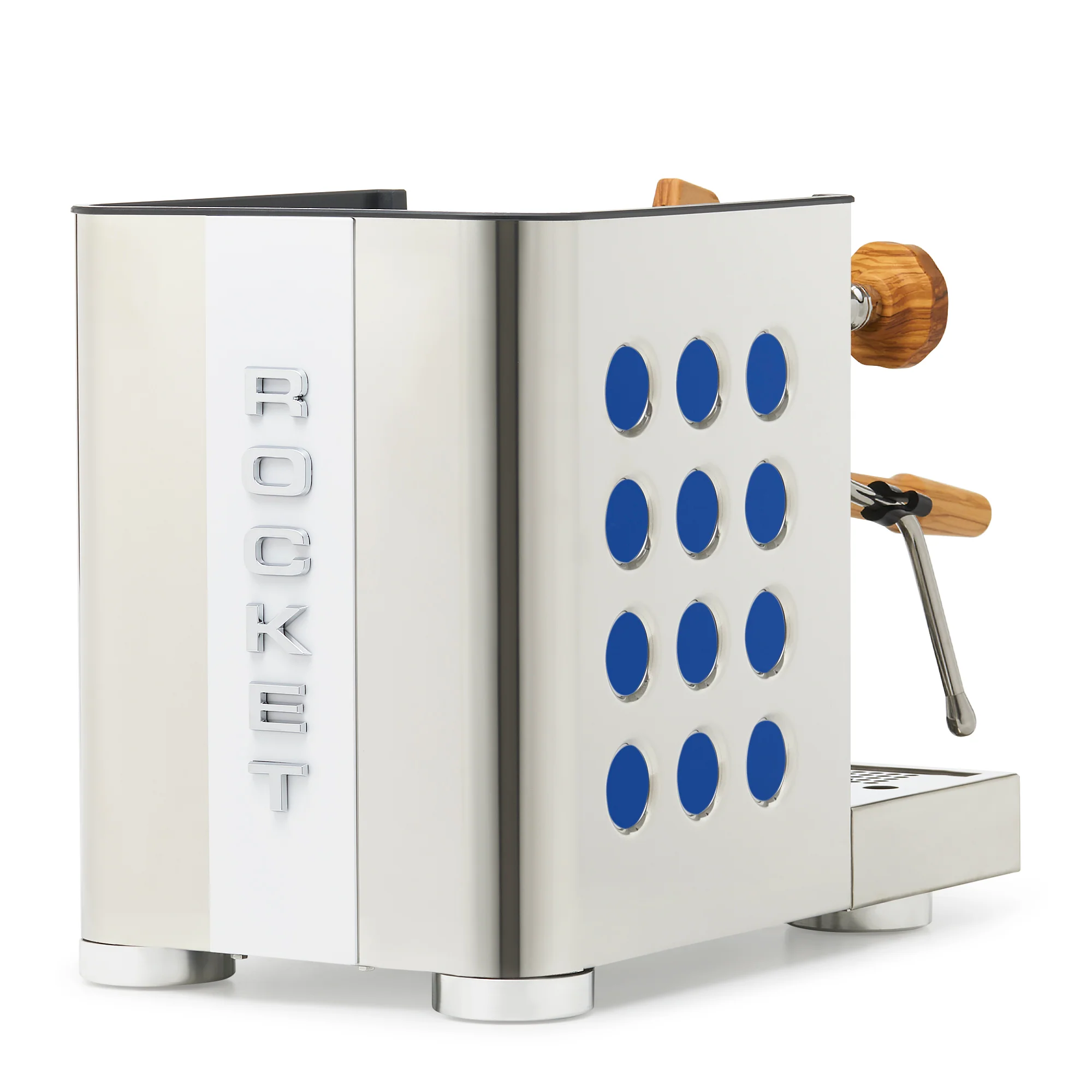 Rocket Espresso Appartamento TCA Espresso Machine - Stainless Steel with White Stripe - Image 176