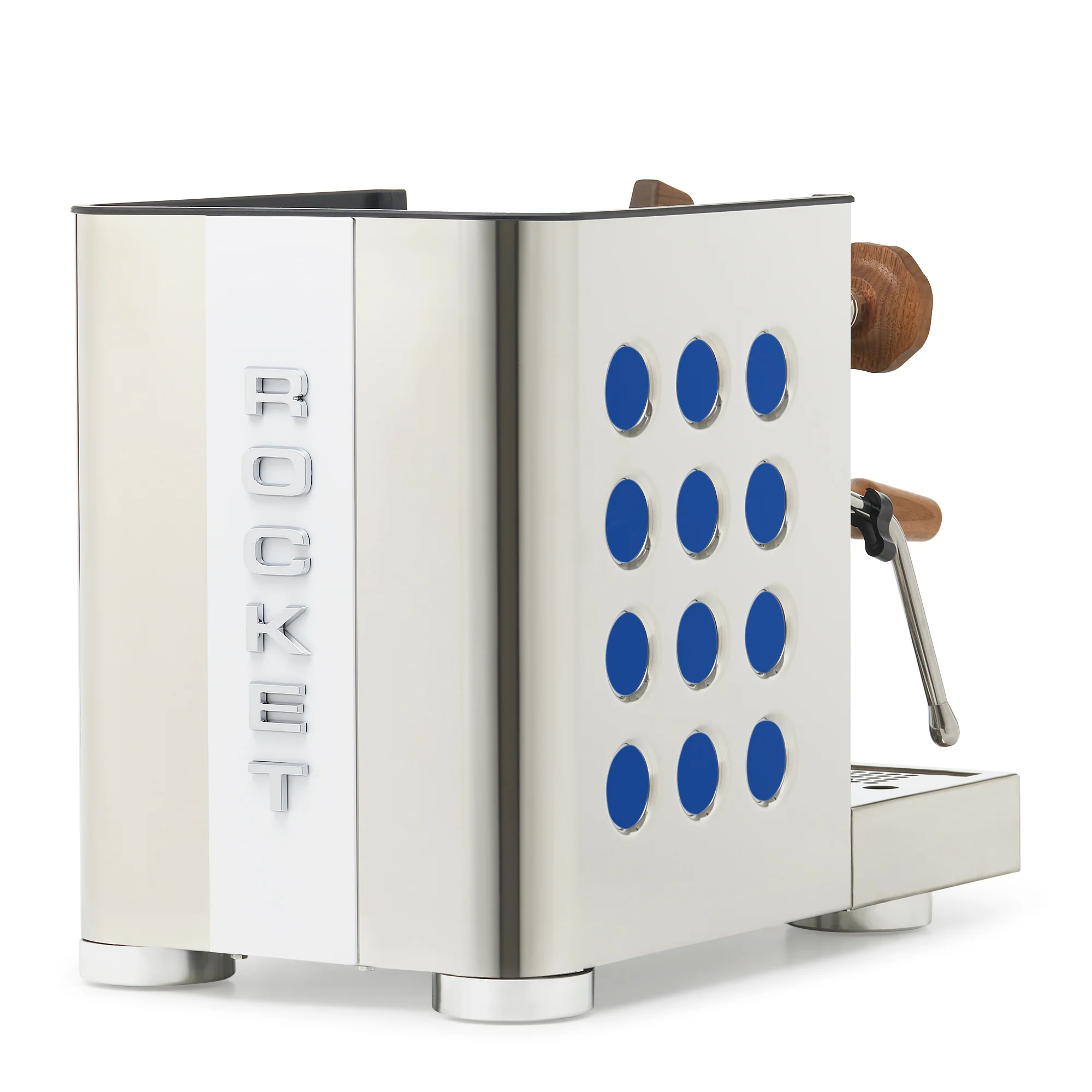Rocket Espresso Appartamento TCA Espresso Machine - Stainless Steel with White Stripe - Image 177