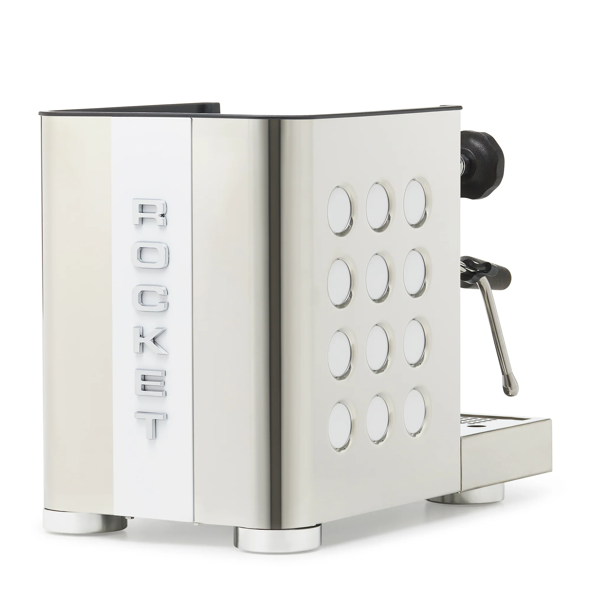 Rocket Espresso Appartamento TCA Espresso Machine - Stainless Steel with White Stripe - Image 187