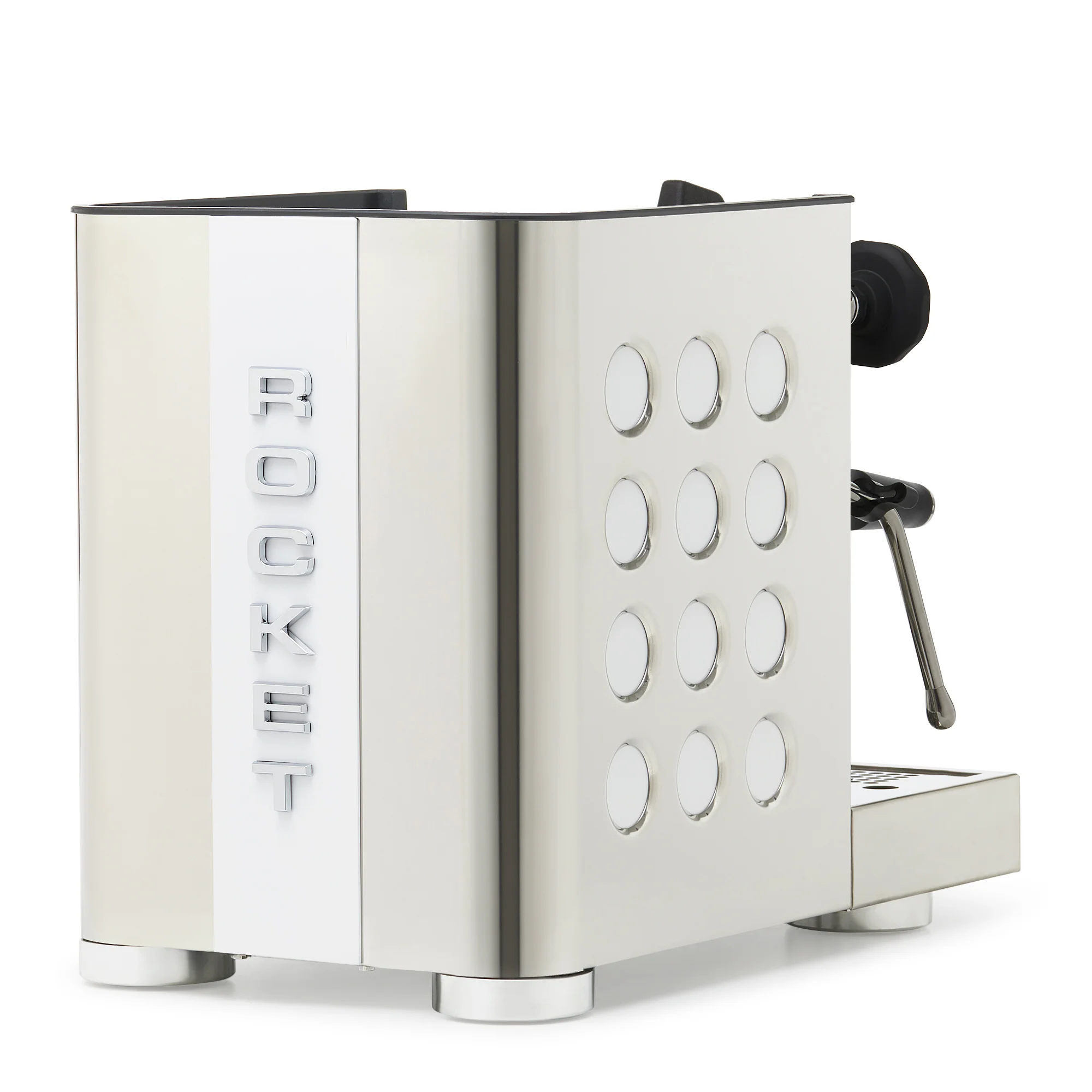 Rocket Espresso Appartamento TCA Espresso Machine - Stainless Steel with White Stripe - Image 190