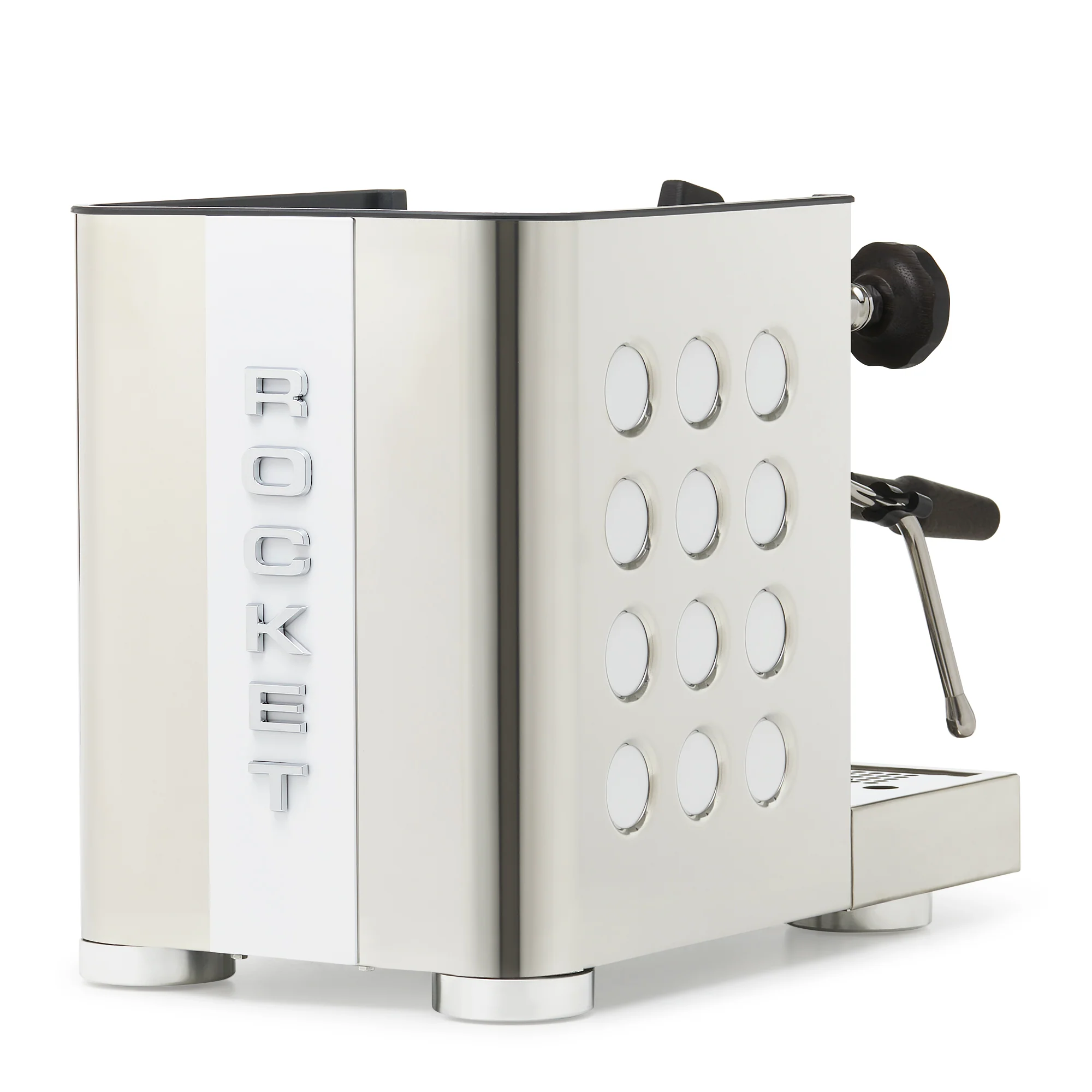 Rocket Espresso Appartamento TCA Espresso Machine - Stainless Steel with White Stripe - Image 191