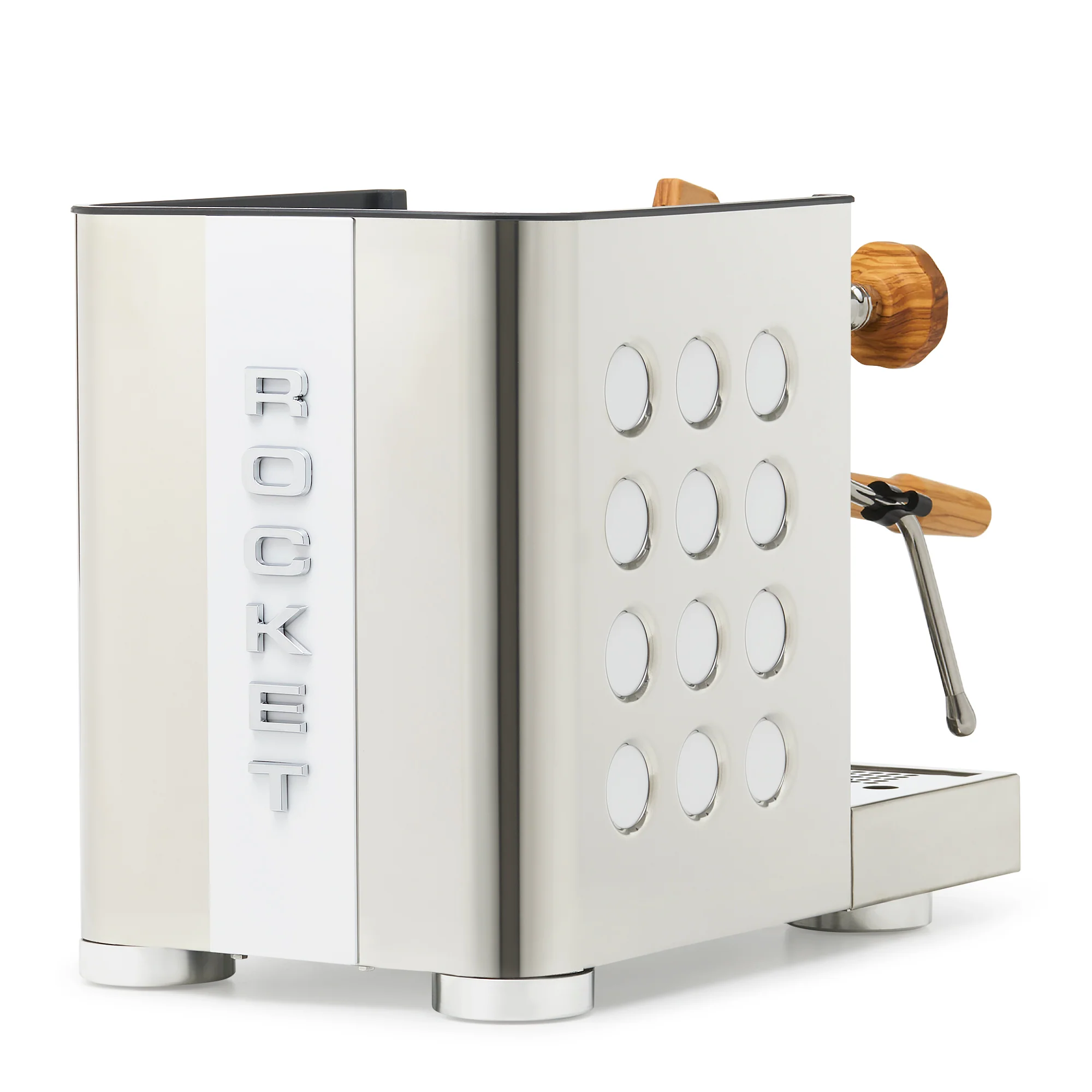 Rocket Espresso Appartamento TCA Espresso Machine - Stainless Steel with White Stripe - Image 192