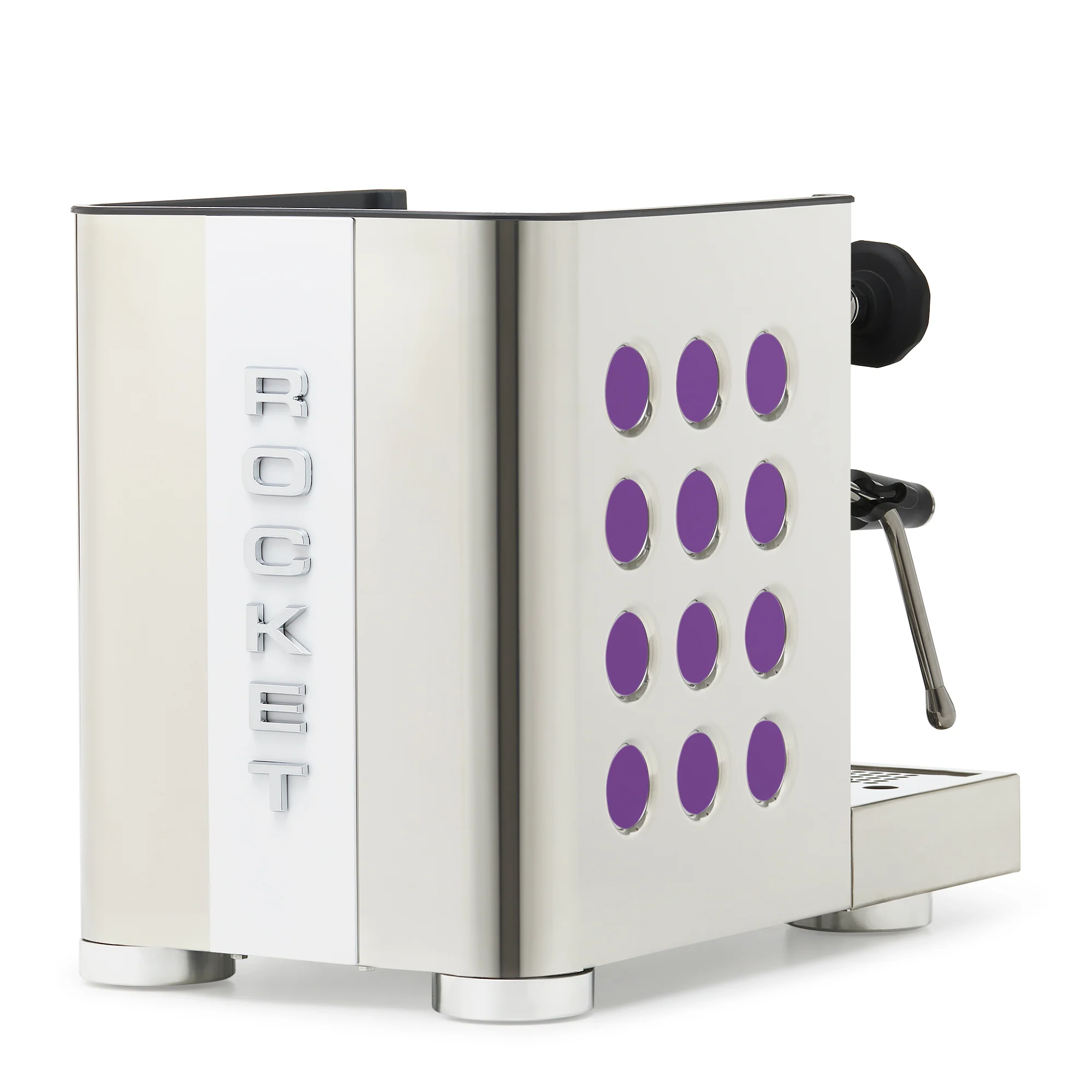 Rocket Espresso Appartamento TCA Espresso Machine - Stainless Steel with White Stripe - Image 25