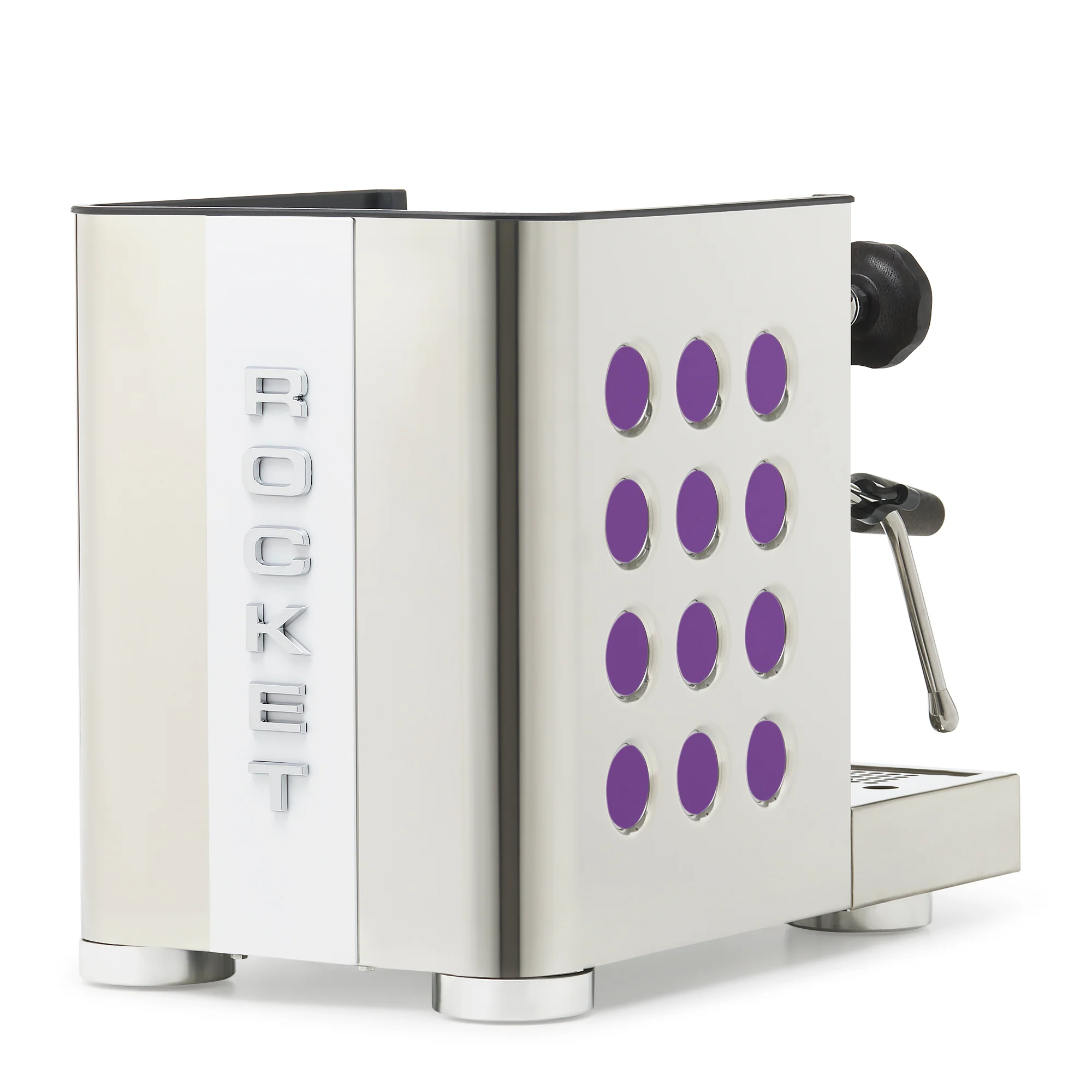 Rocket Espresso Appartamento TCA Espresso Machine - Stainless Steel with White Stripe - Image 26