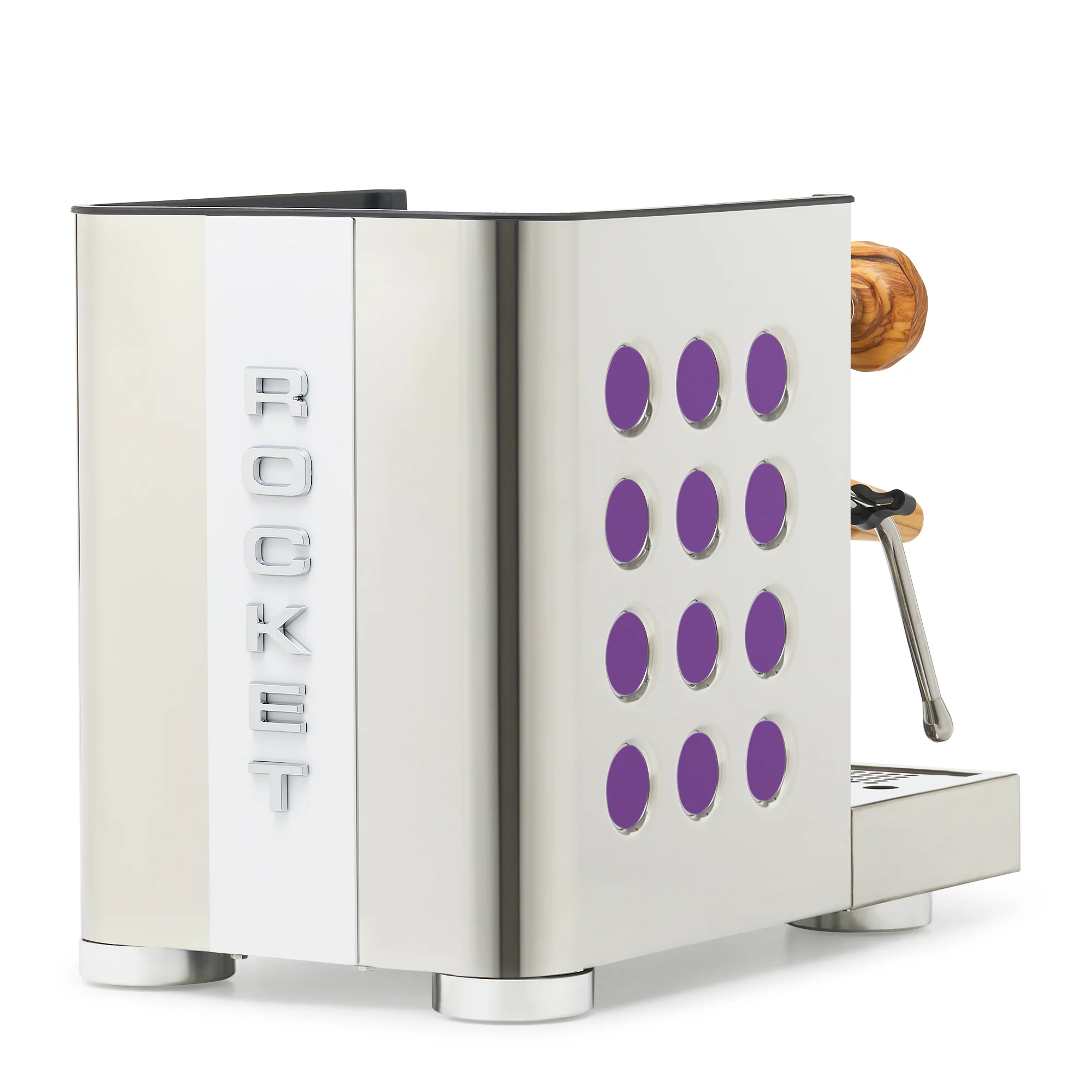 Rocket Espresso Appartamento TCA Espresso Machine - Stainless Steel with White Stripe - Image 27