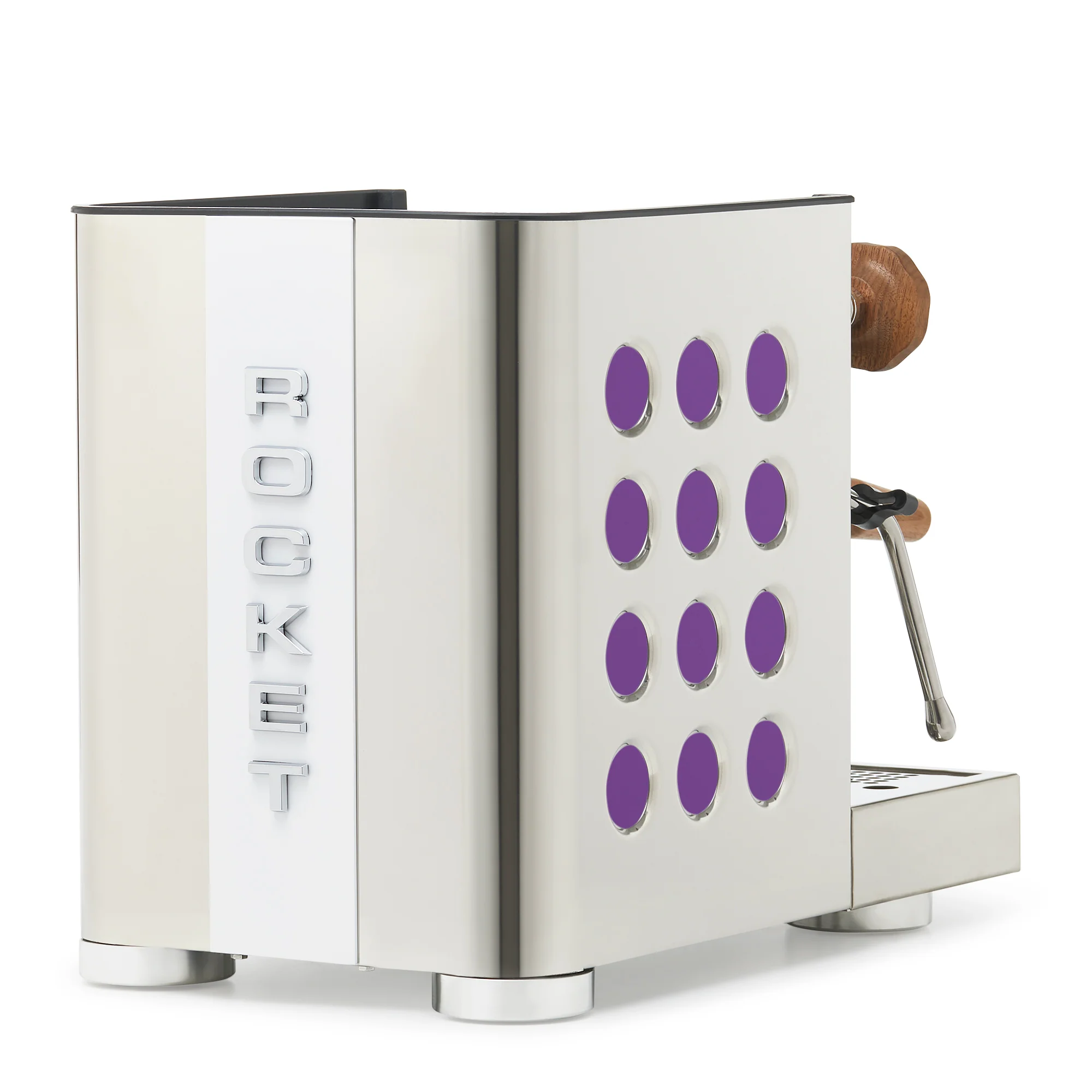 Rocket Espresso Appartamento TCA Espresso Machine - Stainless Steel with White Stripe - Image 28