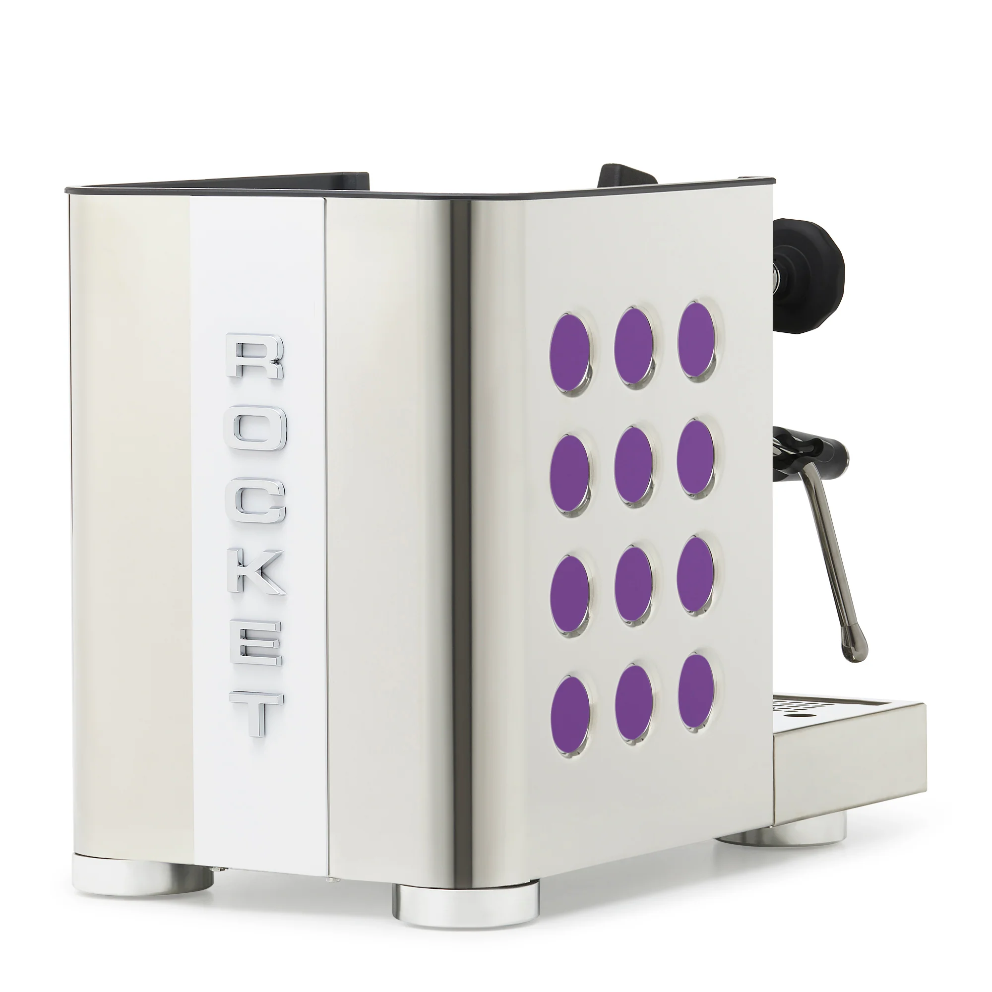 Rocket Espresso Appartamento TCA Espresso Machine - Stainless Steel with White Stripe - Image 29